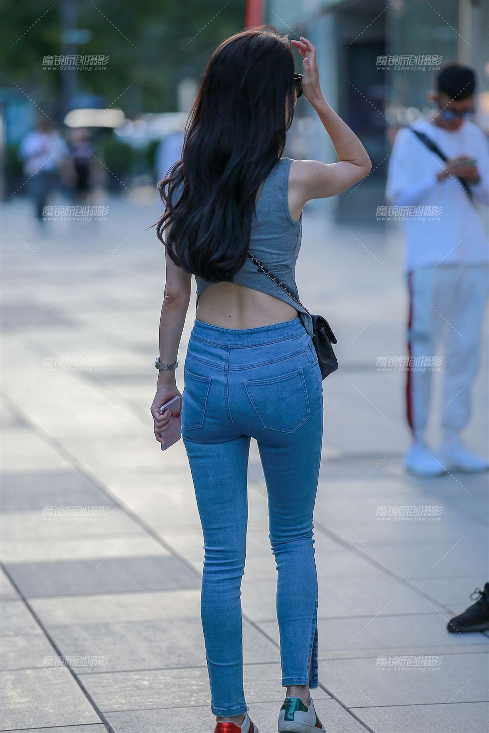 图片[2]-牛仔裤**-街拍流行馆