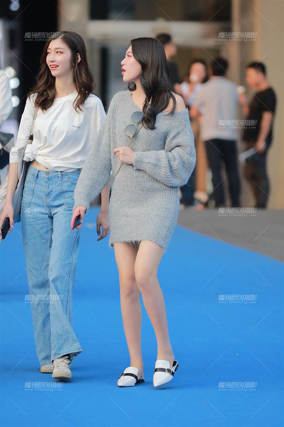 图片[3]-短裙时尚美女-街拍流行馆