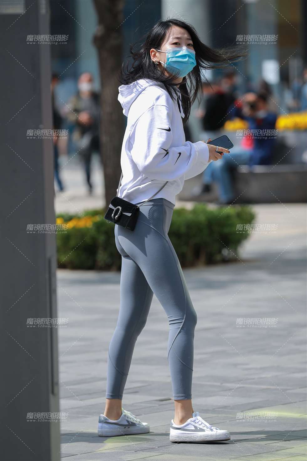 图片[4]-【玻璃赛帖】瑜伽紧身裤女友-街拍流行馆