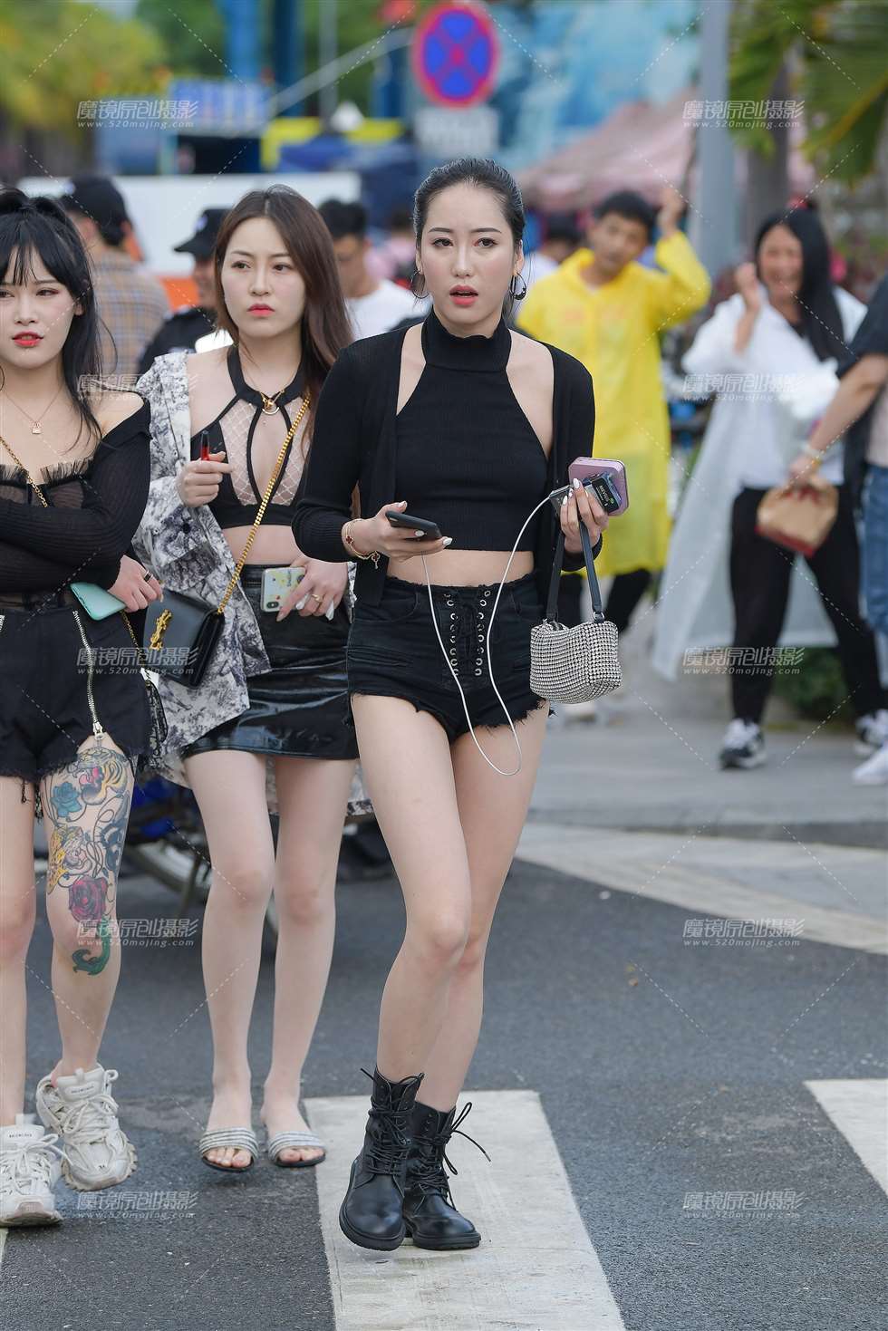 图片[4]-【视觉冲击赛贴】性感热裤，长腿美人~-街拍流行馆