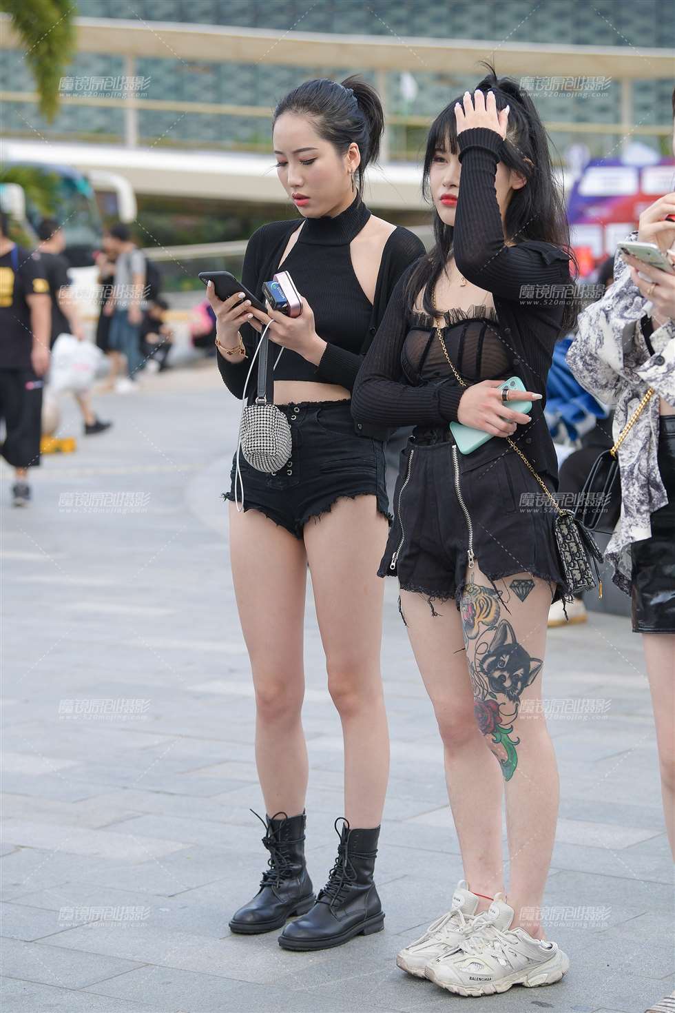 图片[3]-【视觉冲击赛贴】性感热裤，长腿美人~-街拍流行馆