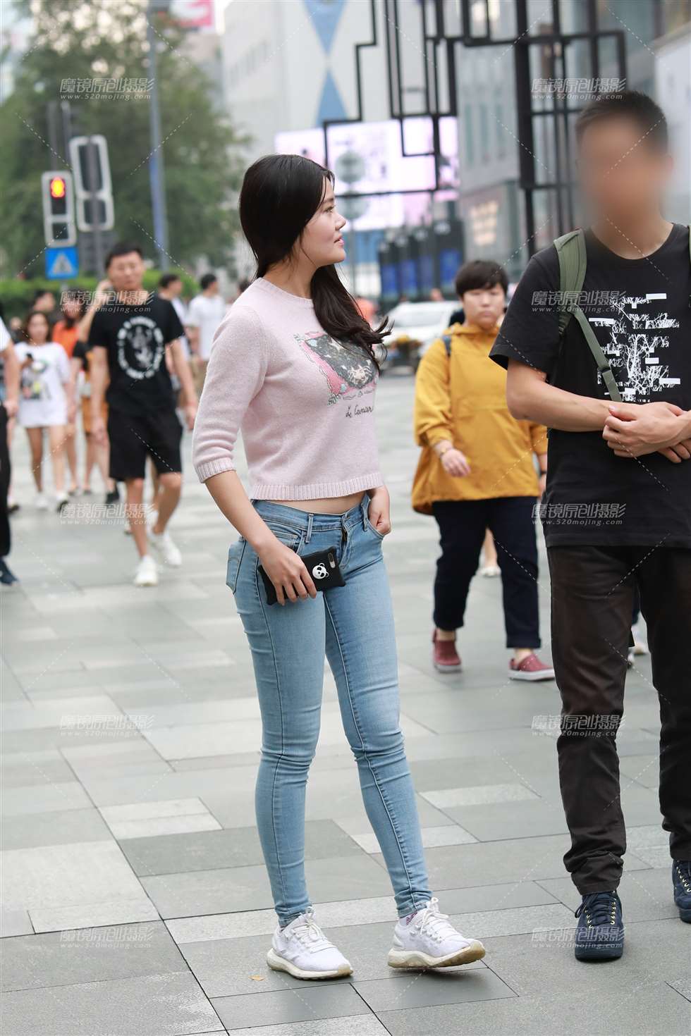 图片[4]-【凯恩赛贴】饱满紧牛女孩-街拍流行馆