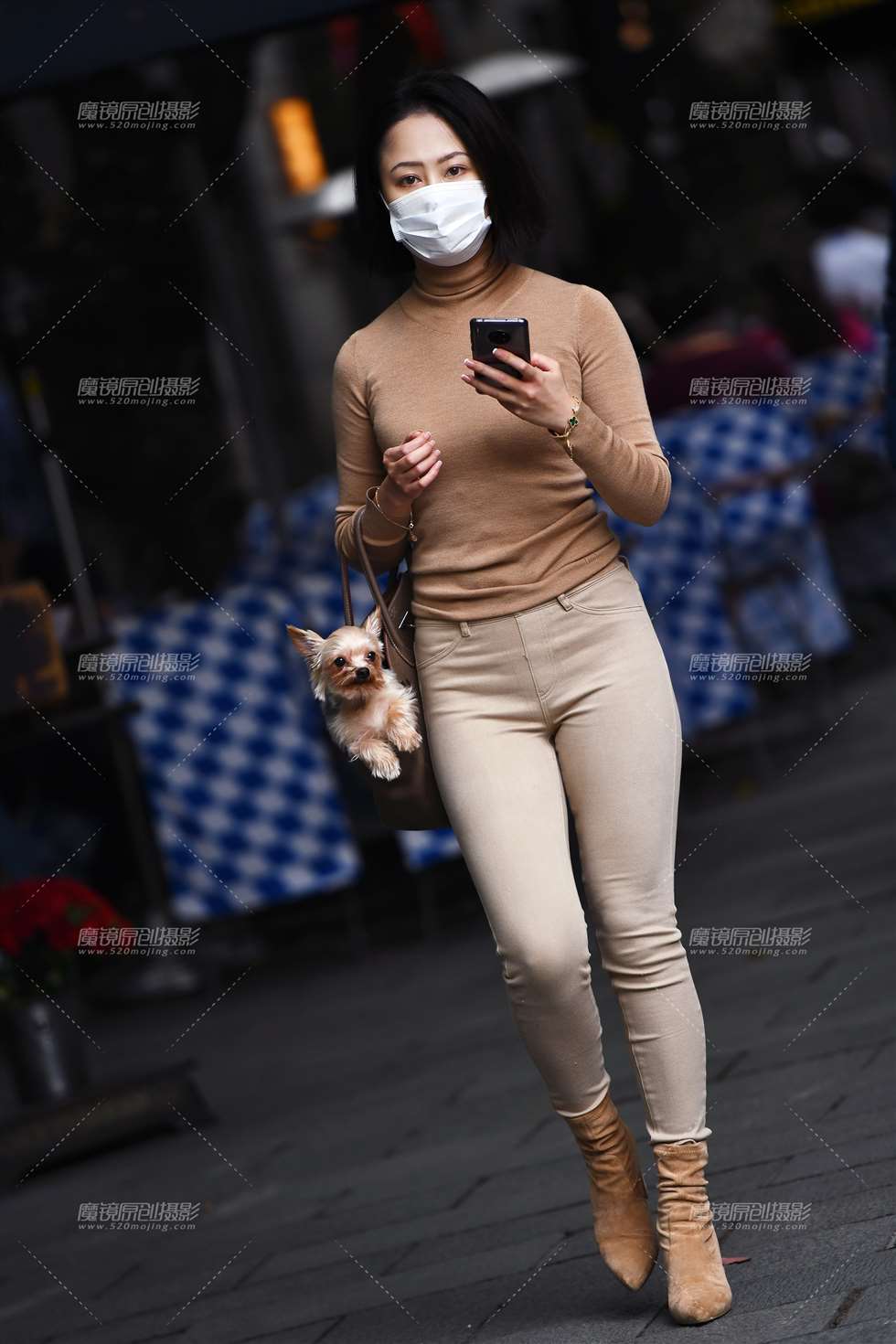 图片[3]-【咔喳赛帖】美女出现小意外-街拍流行馆
