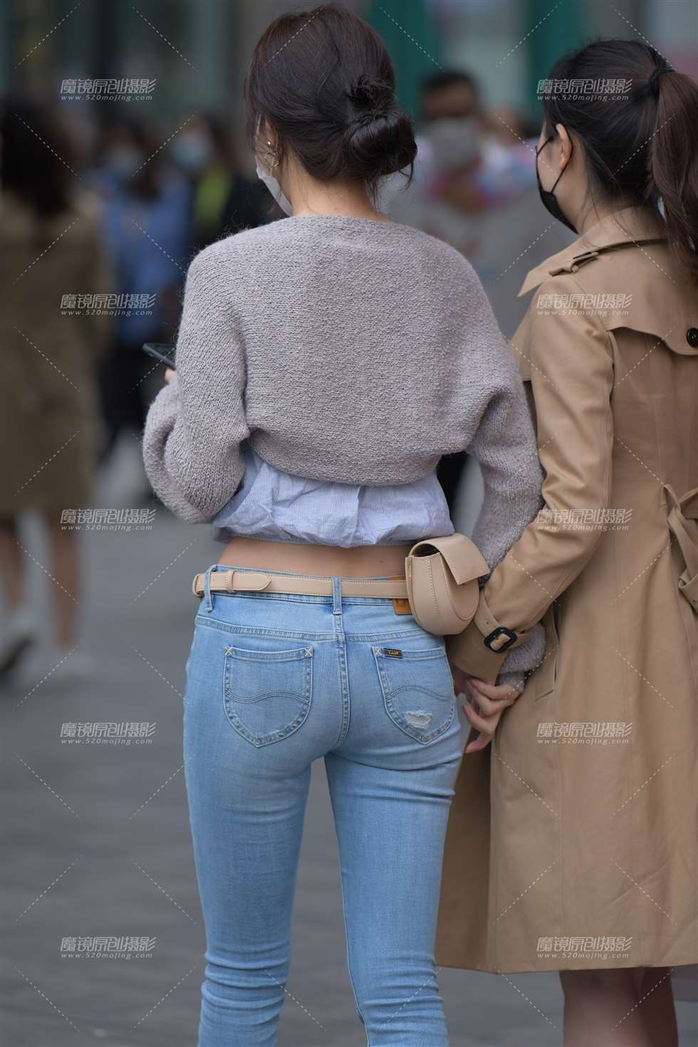 图片[2]-【红石赛贴】漂亮的牛仔裤美女-街拍流行馆