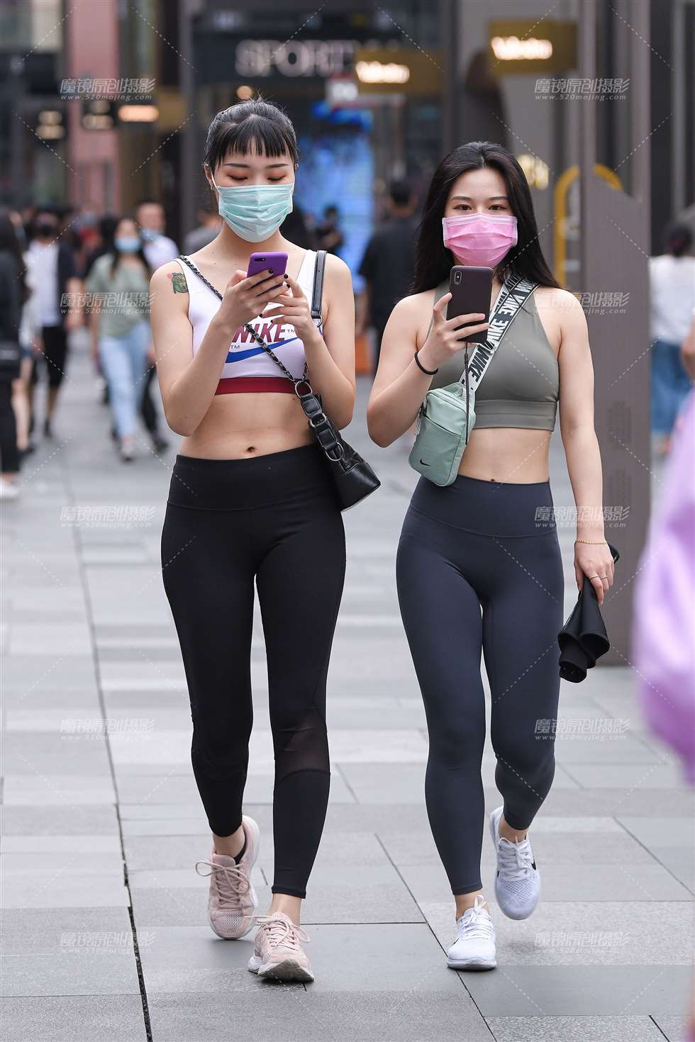 图片[3]-黑灰瑜伽裤-街拍流行馆
