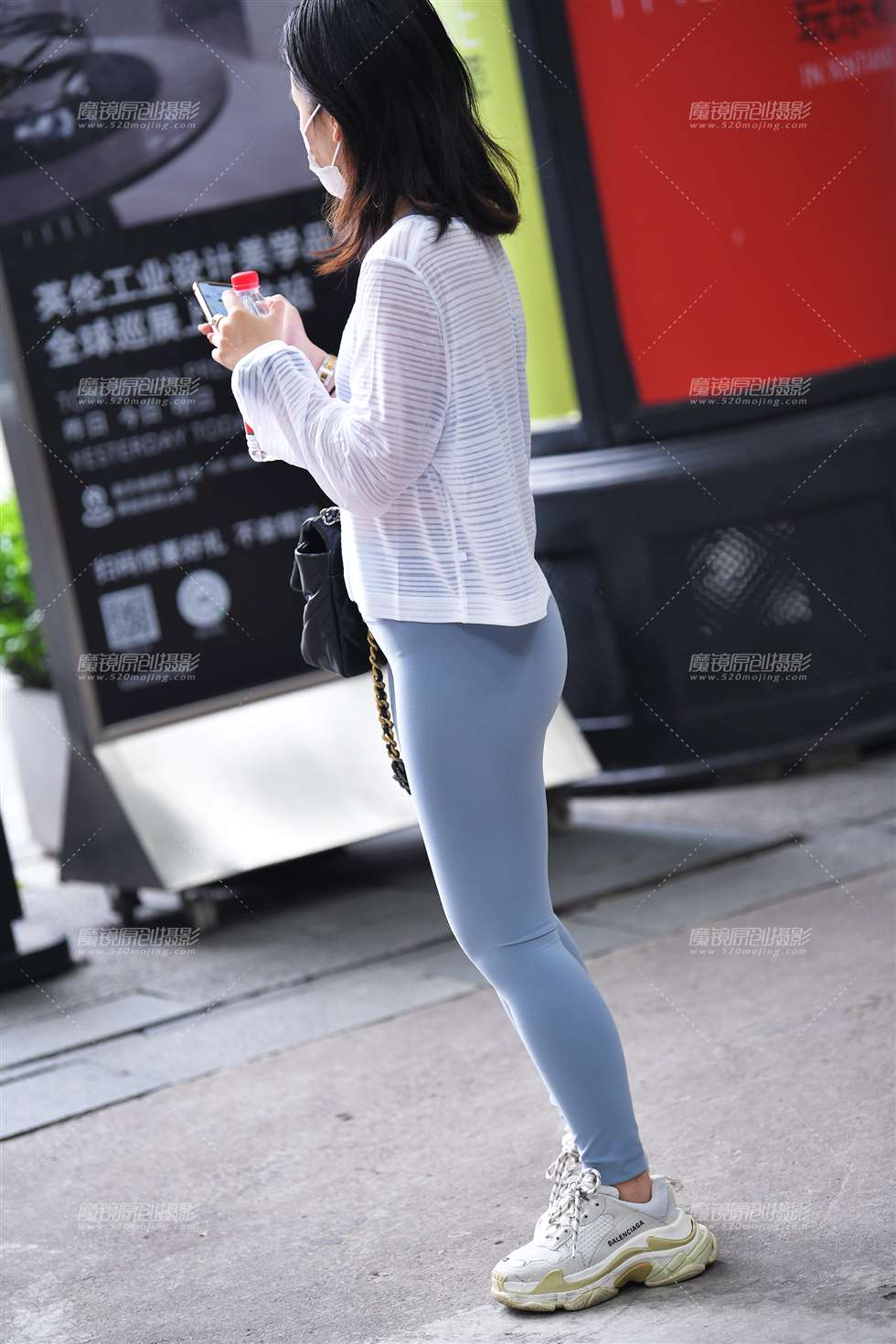 图片[5]-【咔喳赛帖】路遇浅兰色-街拍流行馆