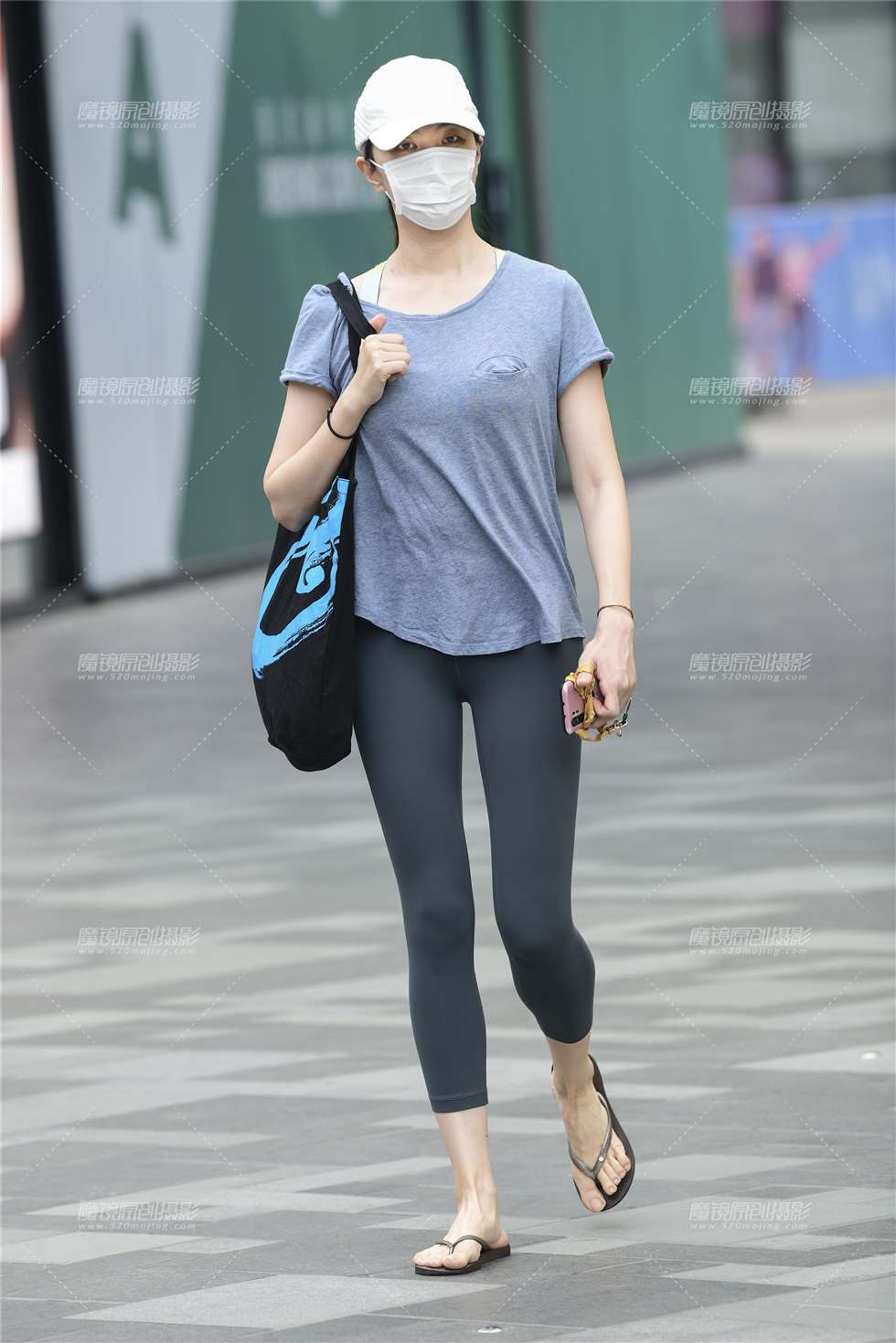 图片[4]-俊俏美女健美好身材-街拍流行馆