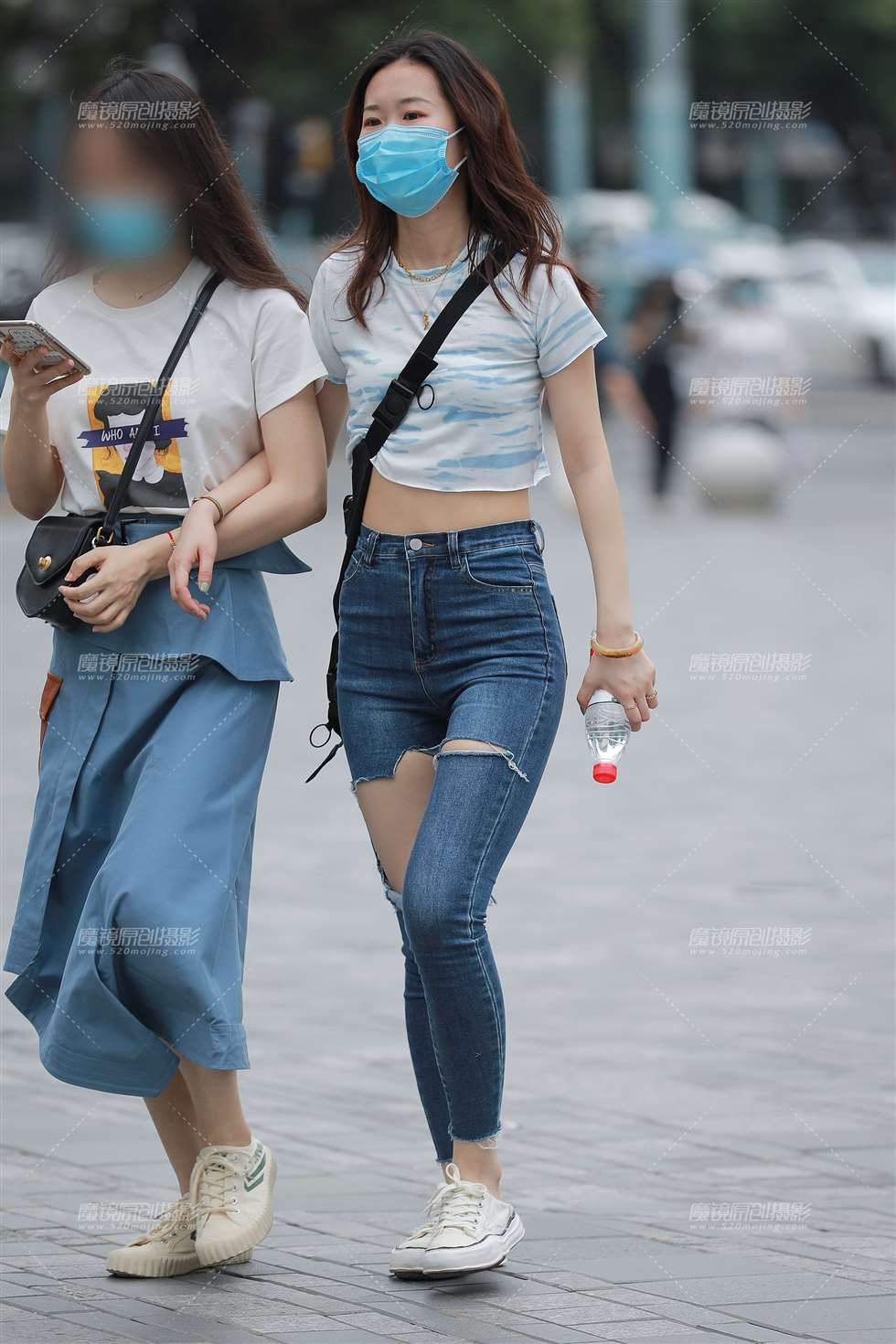 图片[4]-【玻璃赛帖】个性紧牛小姐姐-街拍流行馆