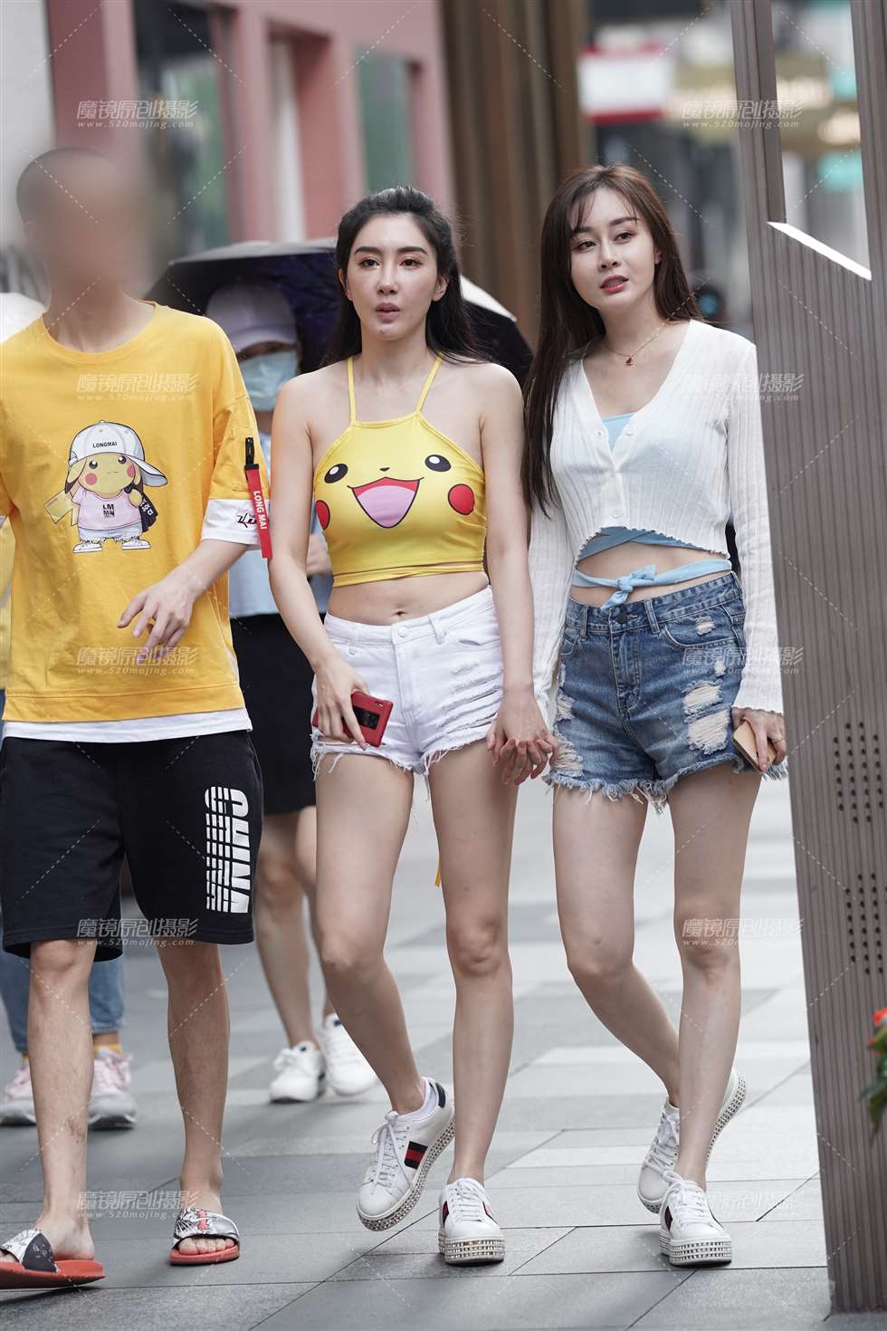 图片[4]-【凯恩赛贴】热裤美眉-街拍流行馆
