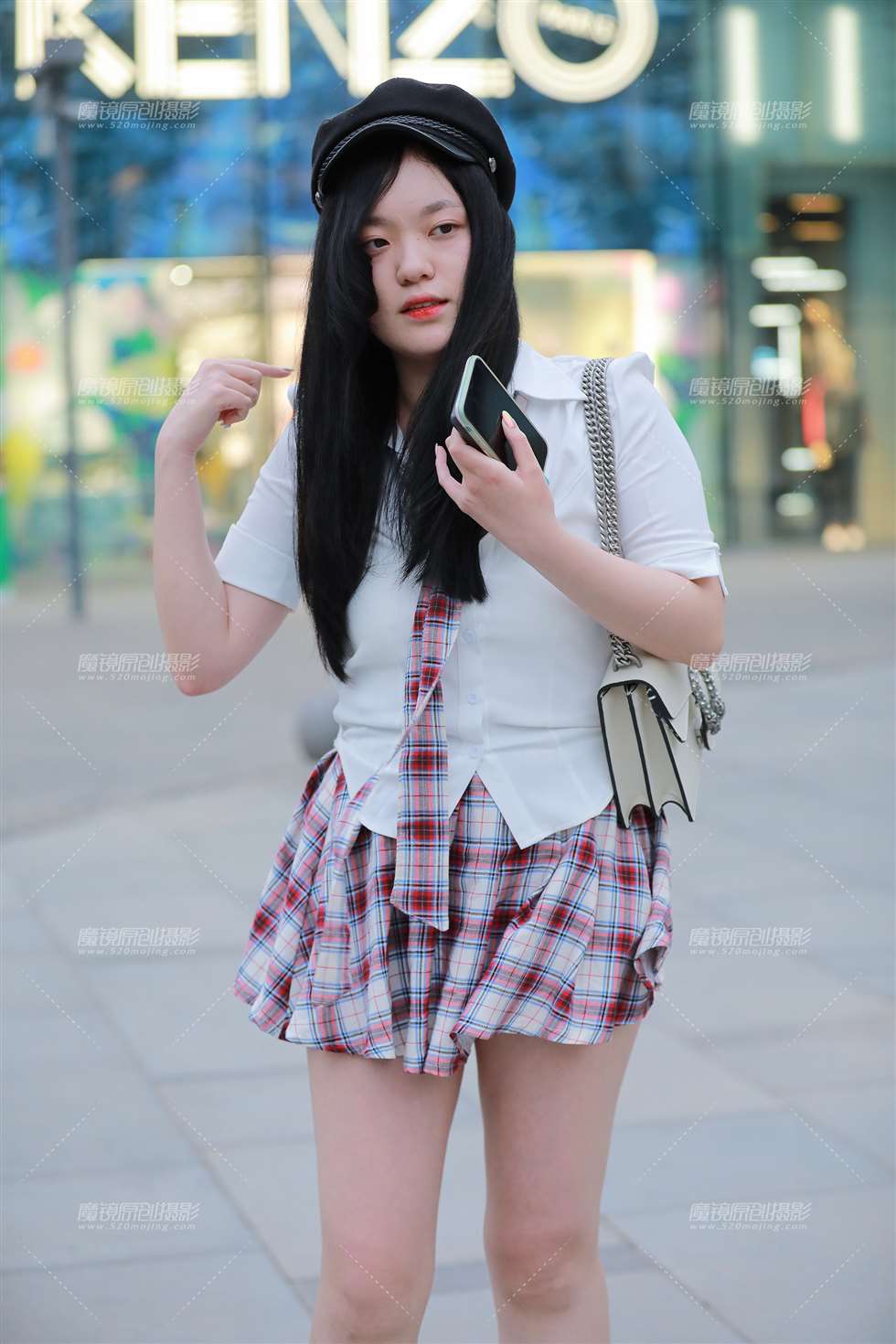图片[4]-【玻璃赛帖】搭讪超短裙小妹-街拍流行馆