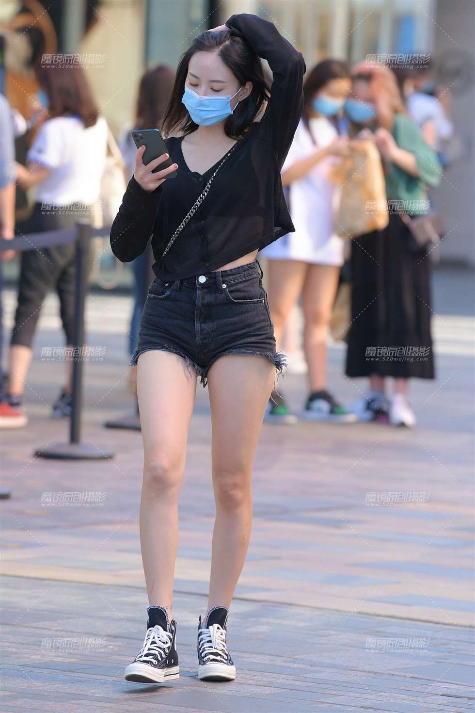 图片[4]-【红石赛帖】极品热裤美女-街拍流行馆