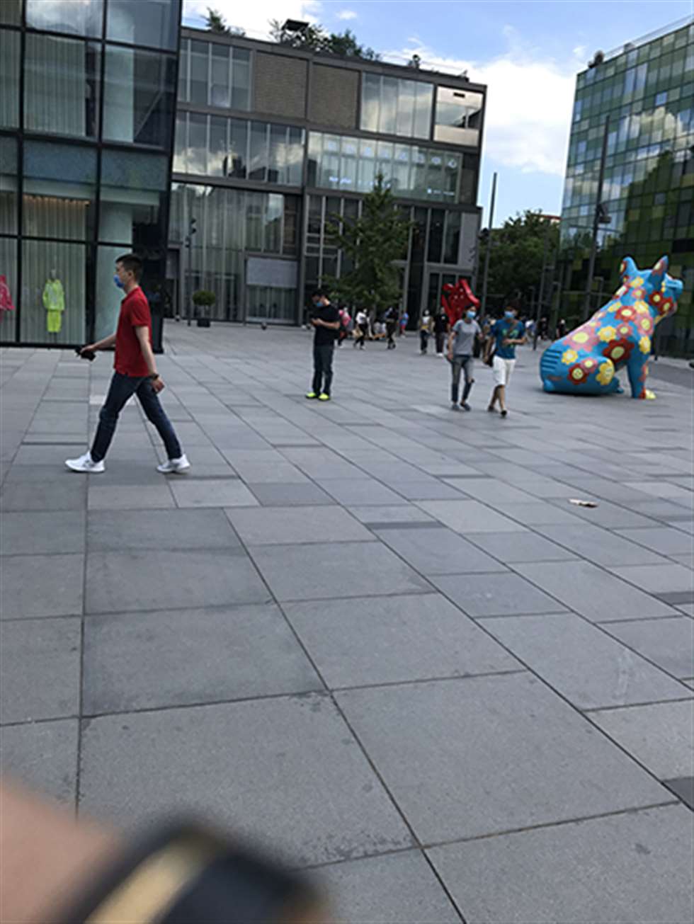 图片[3]-【玻璃赛帖】紧身瑜伽裤小姐姐-街拍流行馆