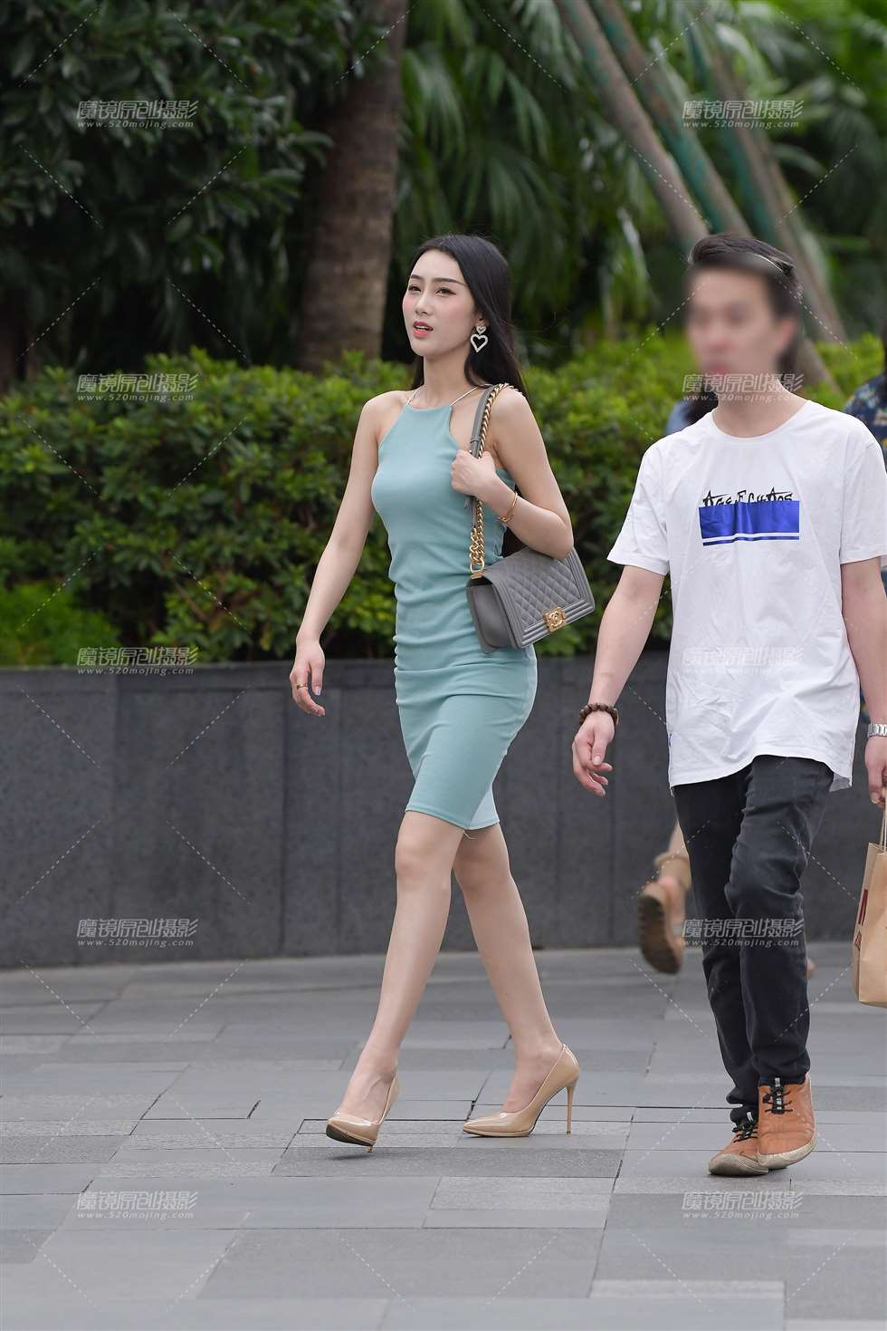图片[5]-包臀裙 细高跟美女-街拍流行馆