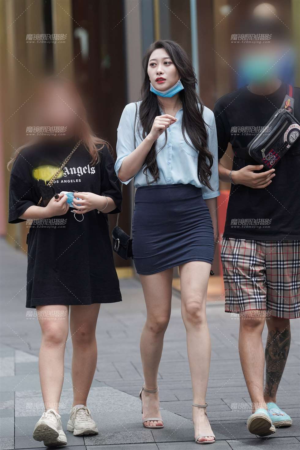 图片[1]-【凯恩赛贴】长腿包臀裙-街拍流行馆