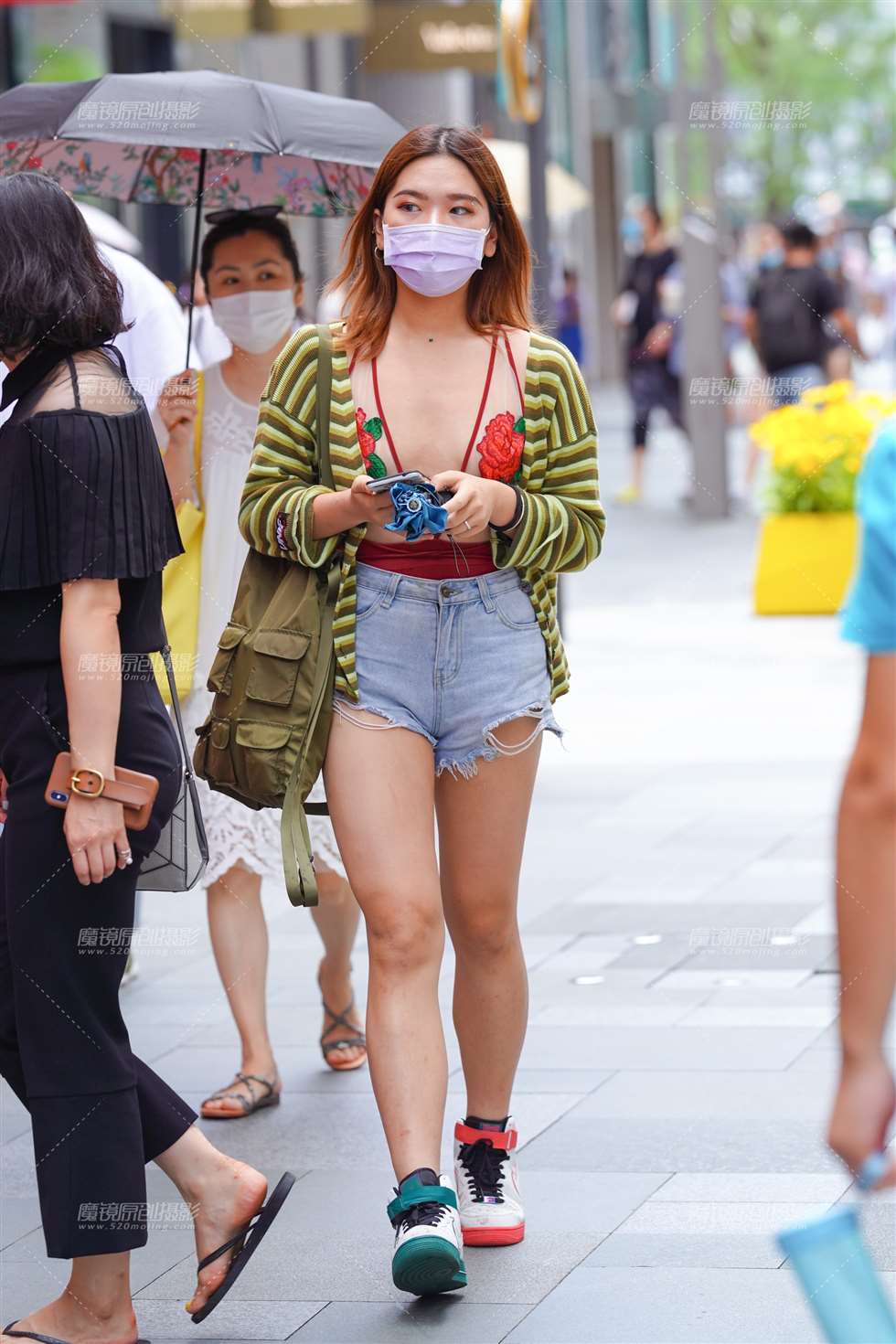 图片[5]-【凯恩赛贴】夏天的酷女孩!-街拍流行馆