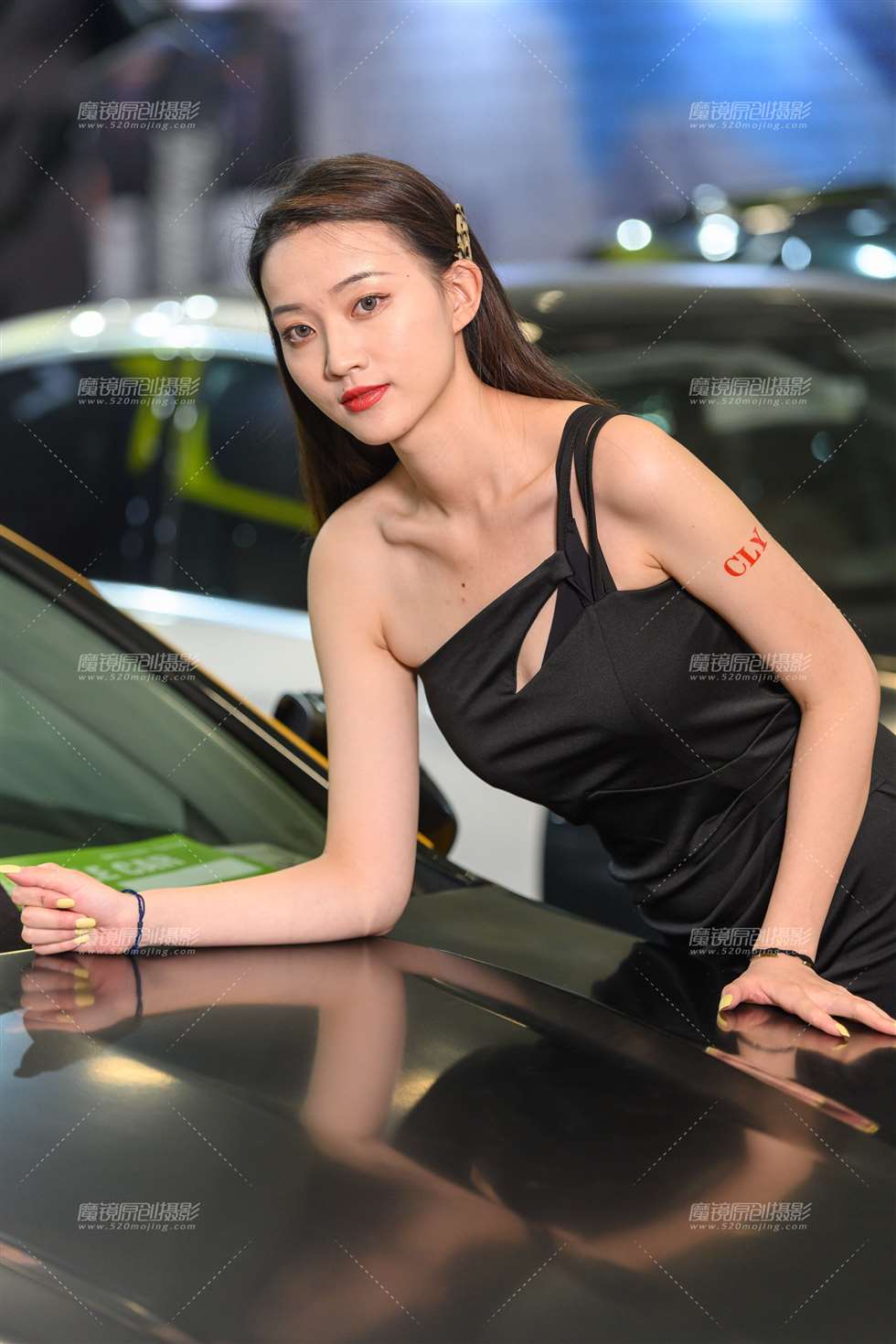 图片[3]-【御风赛贴】2020深圳改装车之黑裙装02-街拍流行馆