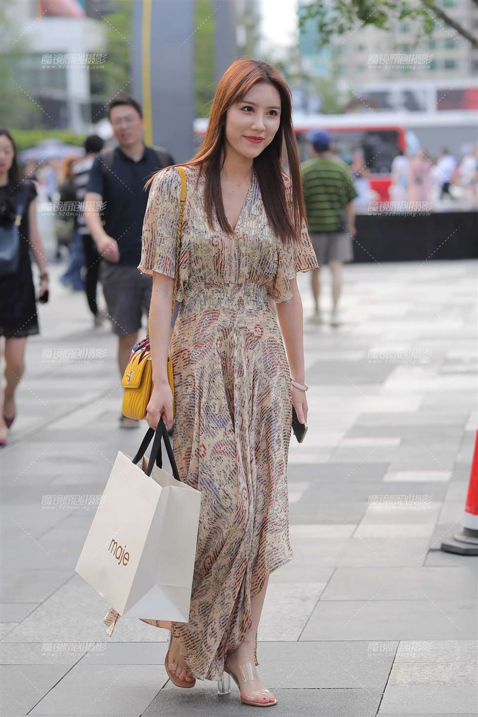 图片[5]-【补档】优雅的连衣裙美女-街拍流行馆