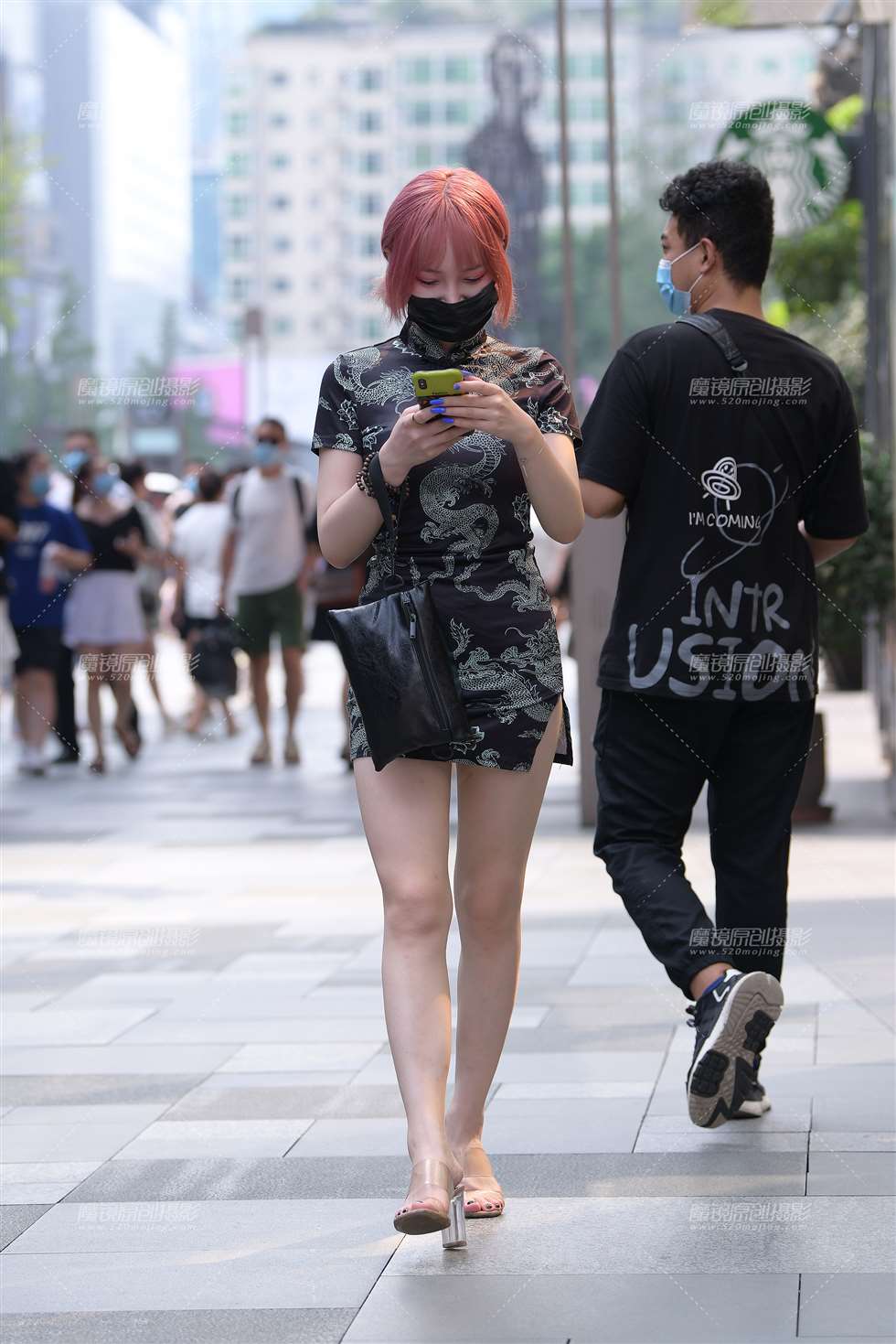 图片[5]-修身的旗袍美女-街拍流行馆