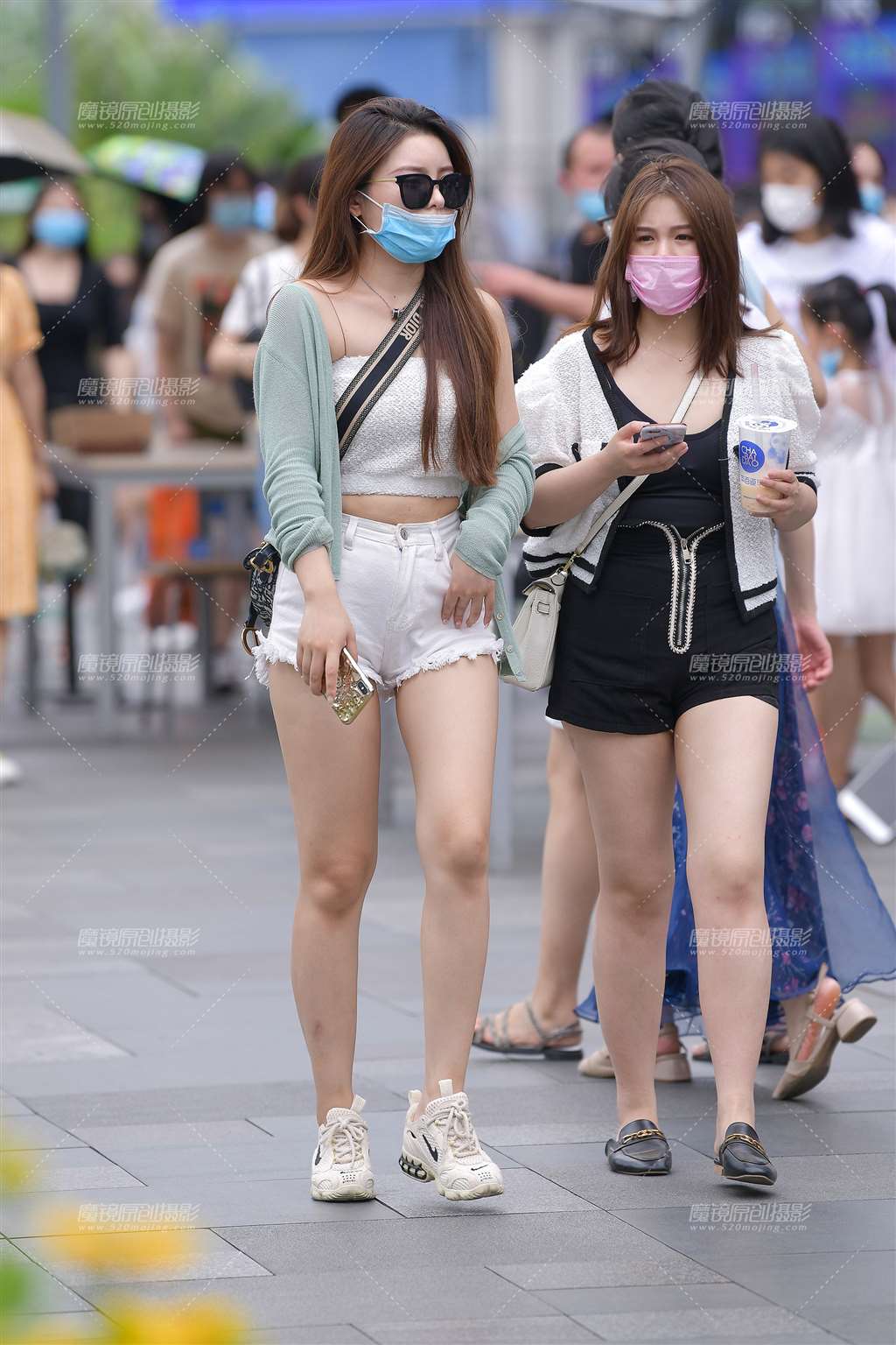 图片[4]-白热裤美女-街拍流行馆