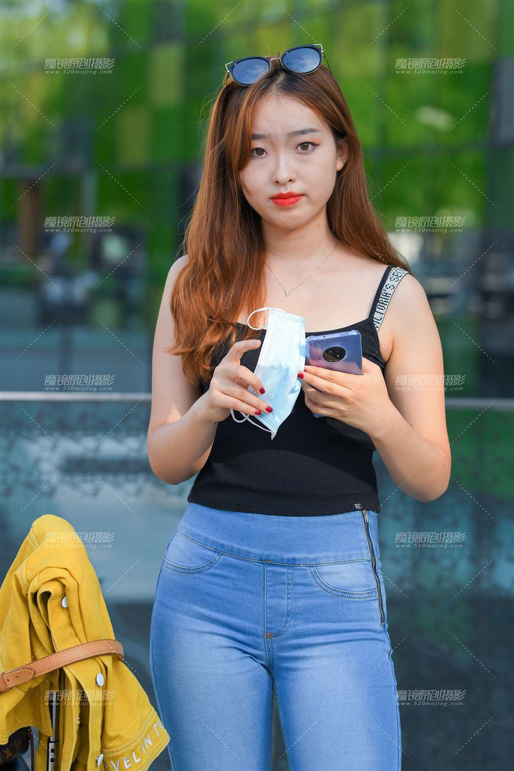 图片[1]-【赛德克赛帖】甜美紧牛小姐姐-街拍流行馆