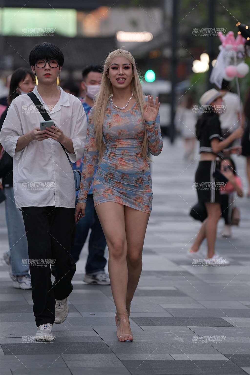 图片[3]-黄昏后的艳遇~-街拍流行馆
