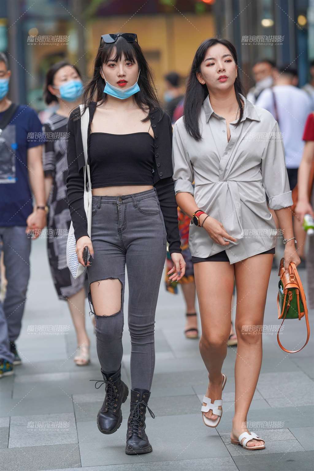 图片[1]-紧牛美眉-街拍流行馆