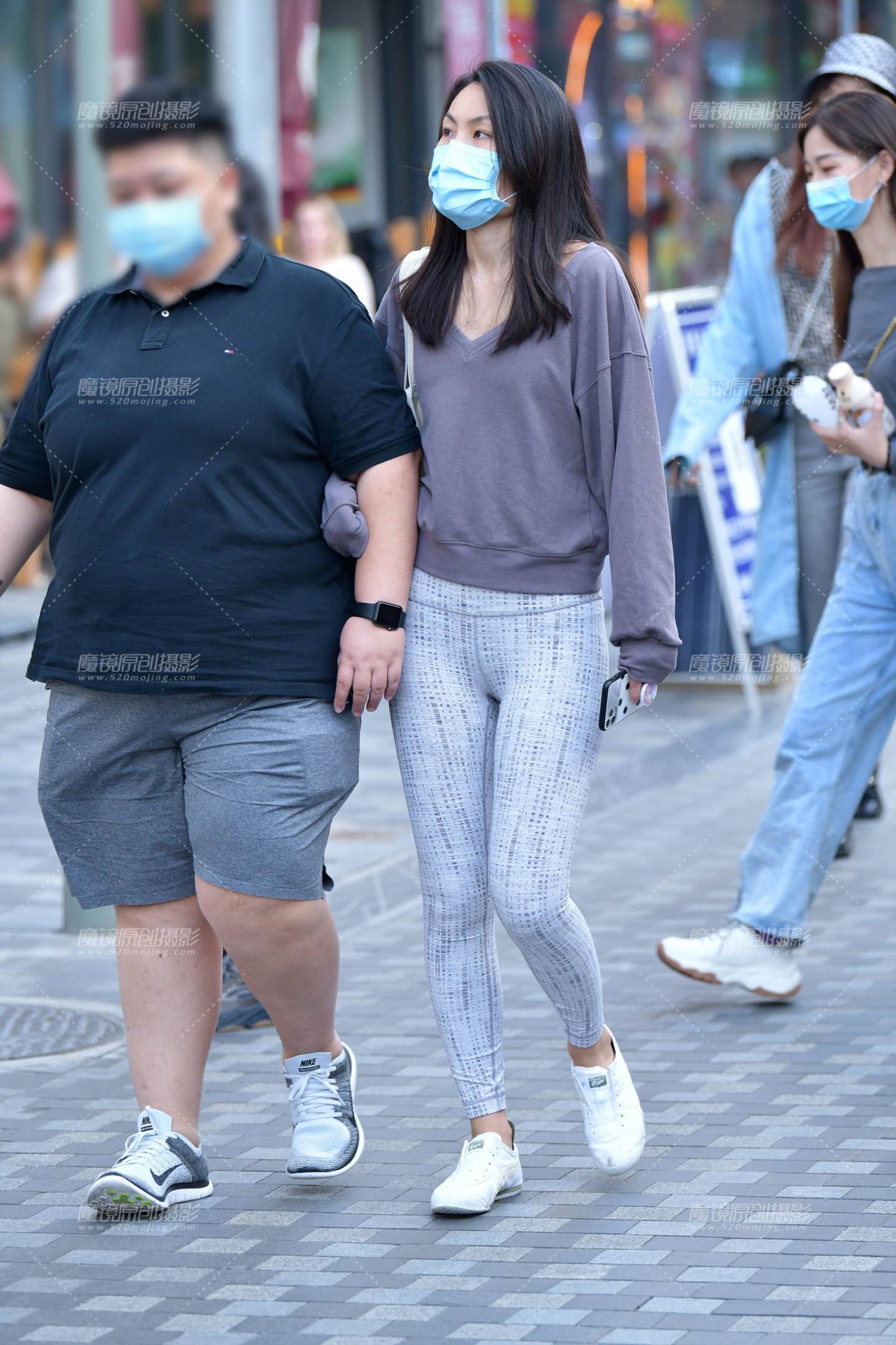 图片[4]-运动瑜伽裤美女-街拍流行馆