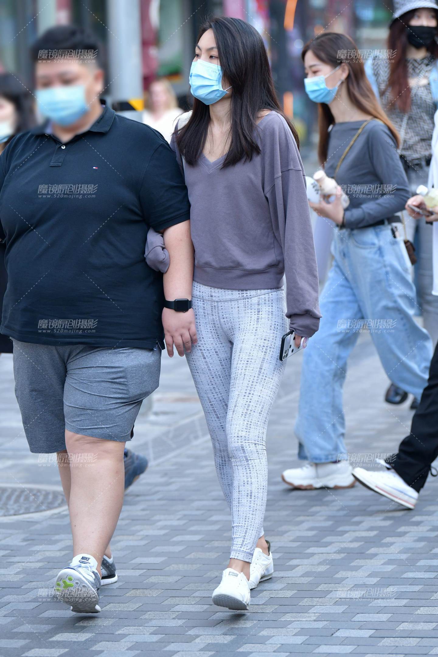 图片[5]-运动瑜伽裤美女-街拍流行馆