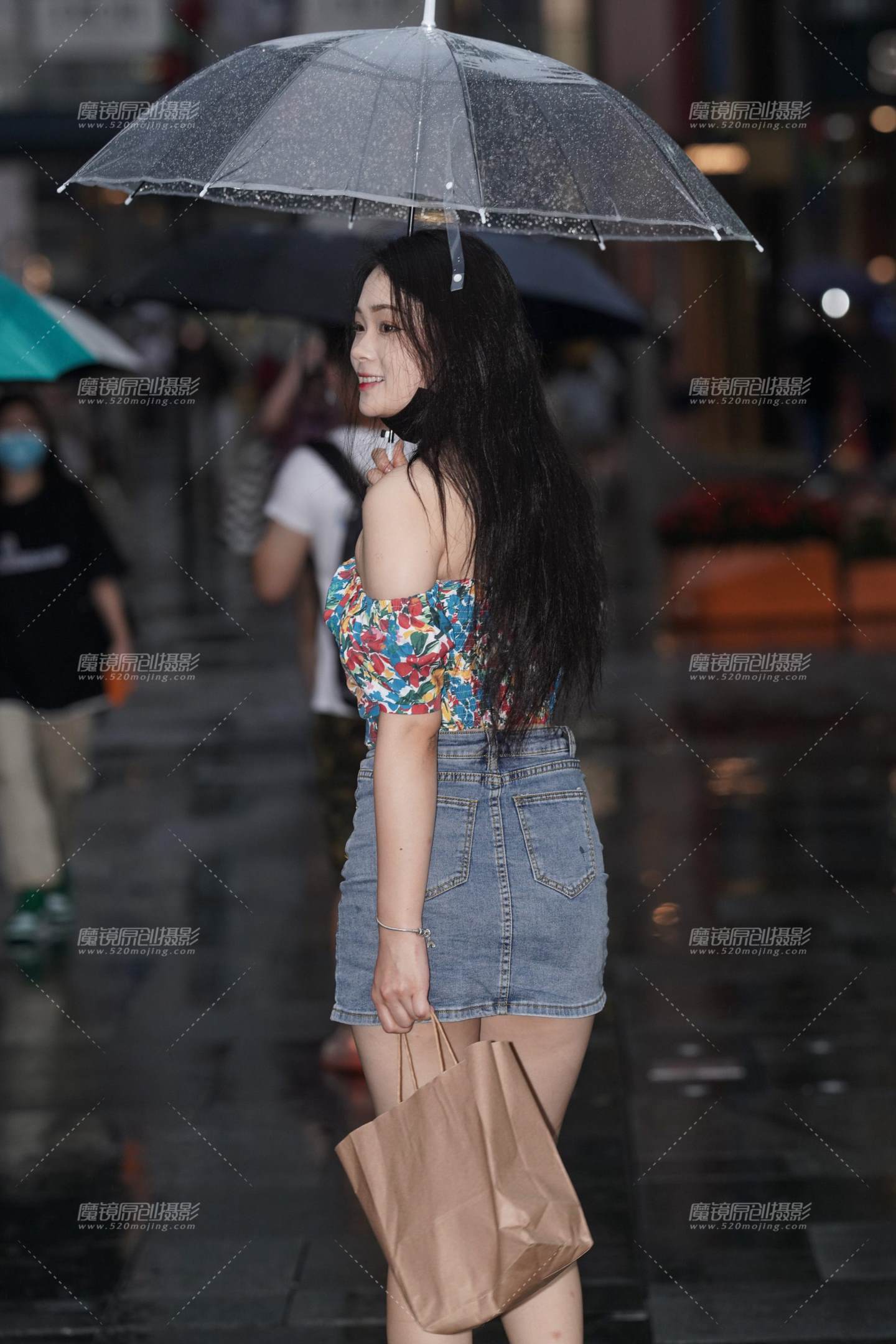 图片[3]-可爱的高挑女孩-街拍流行馆