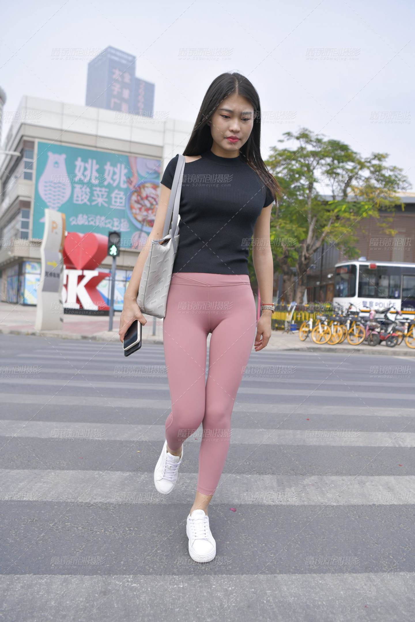 图片[4]-【一只麋鹿摄影作品】酒窝女孩-街拍流行馆