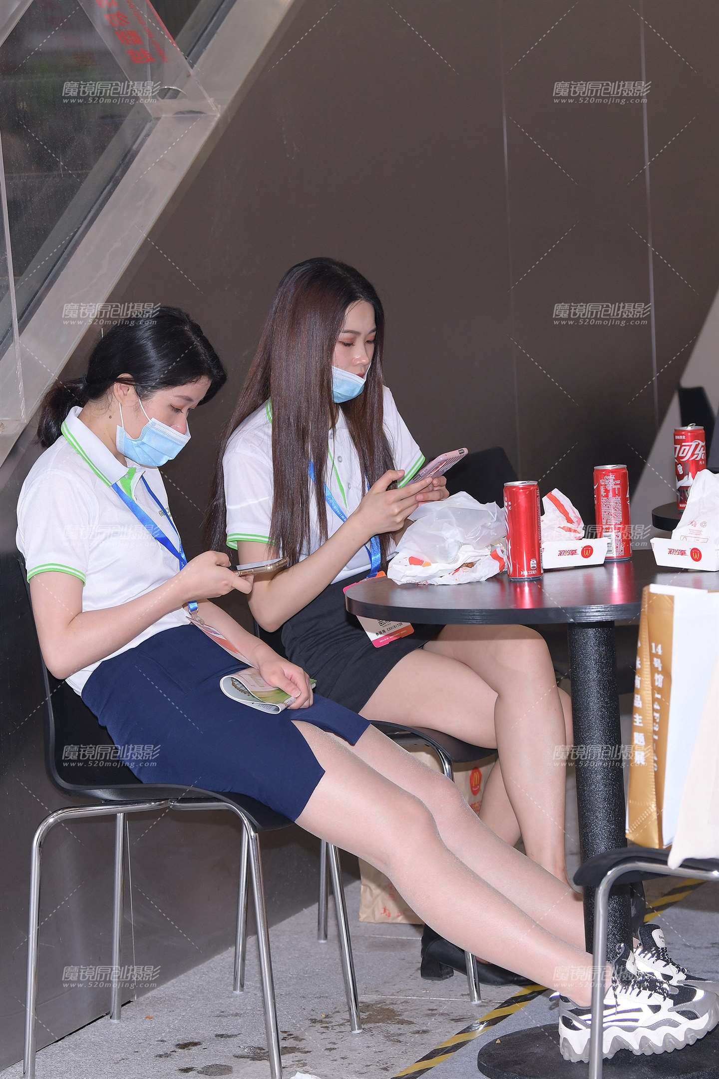 图片[3]-美腿丝袜美眉，清纯的味道-街拍流行馆