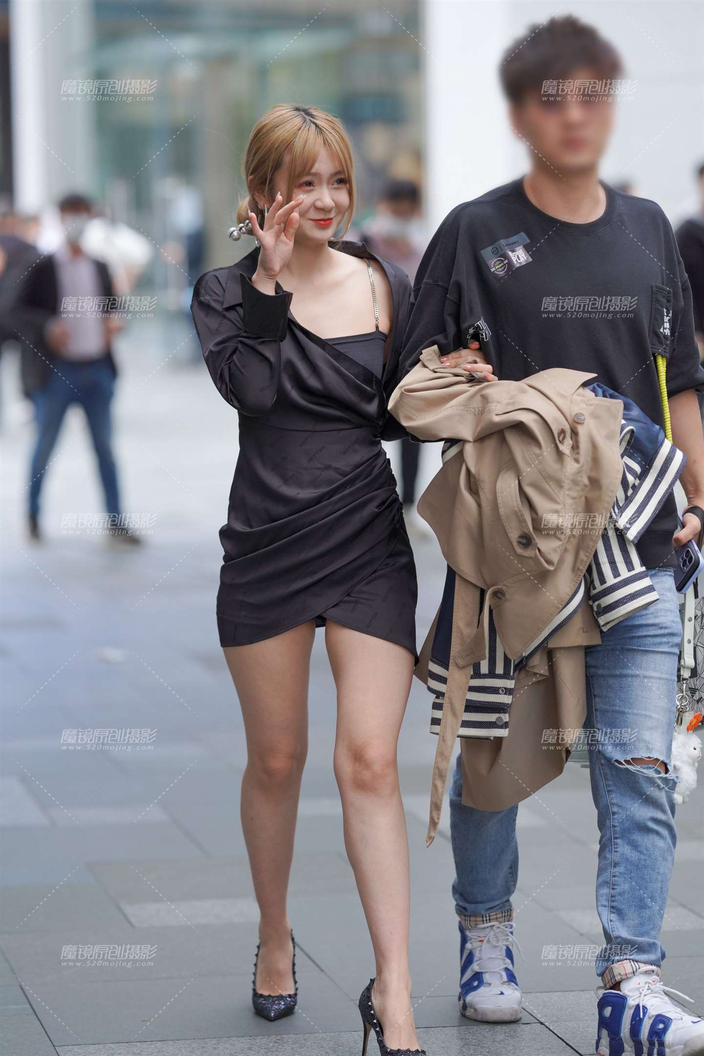 图片[3]-漂亮长腿女友-街拍流行馆