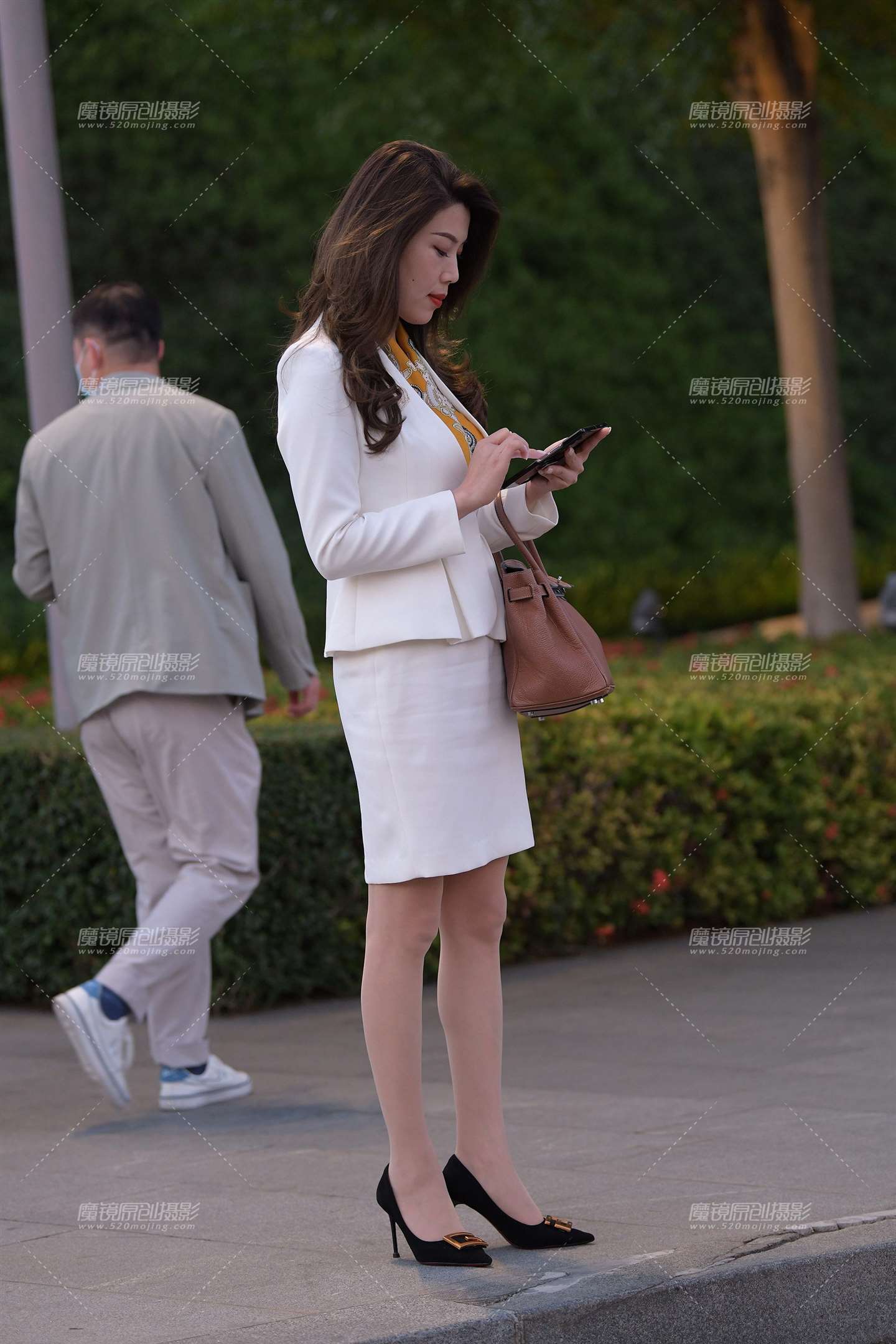 图片[1]-端庄的制服丝袜淑女~-街拍流行馆