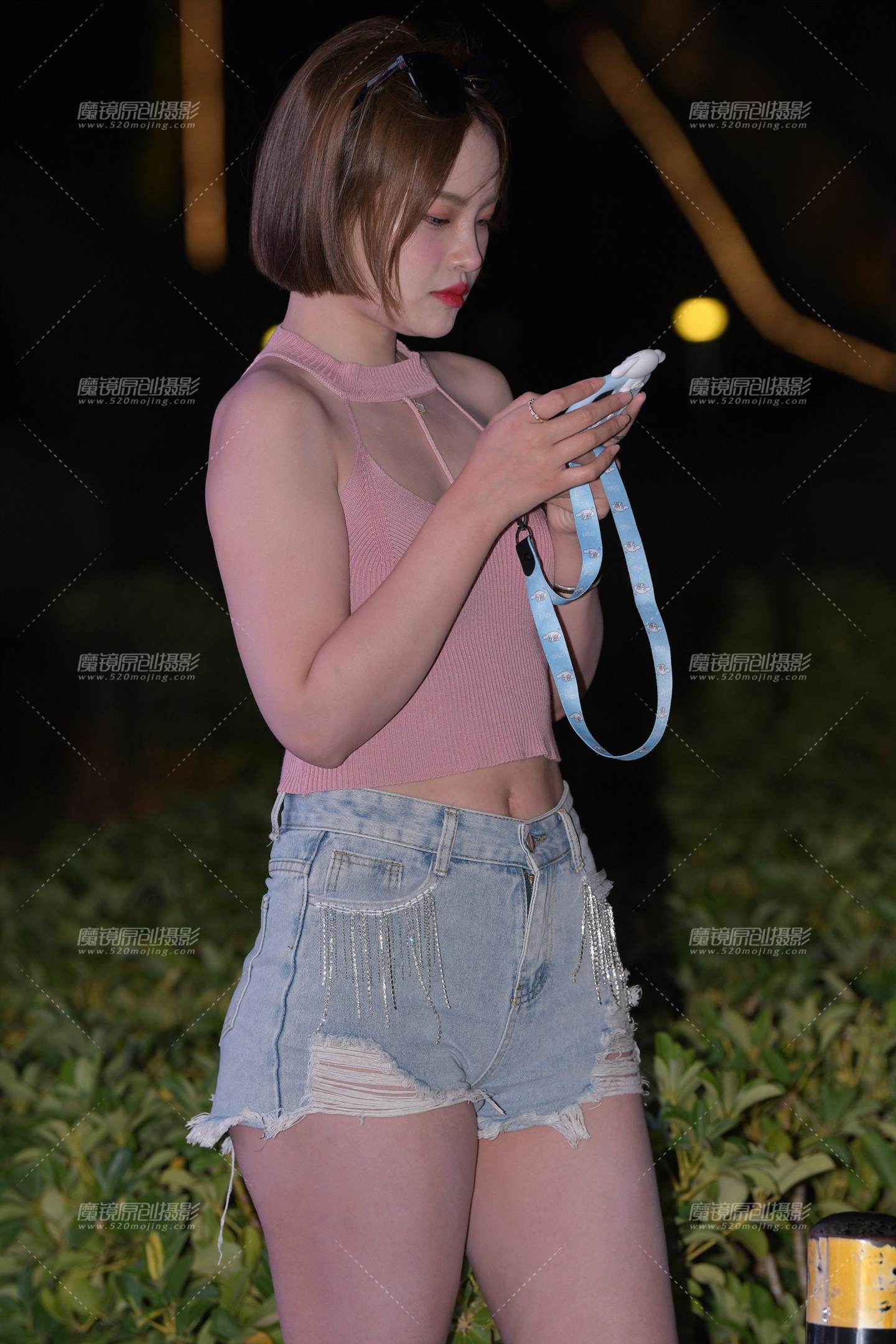 图片[1]-微胖热裤闺蜜~-街拍流行馆