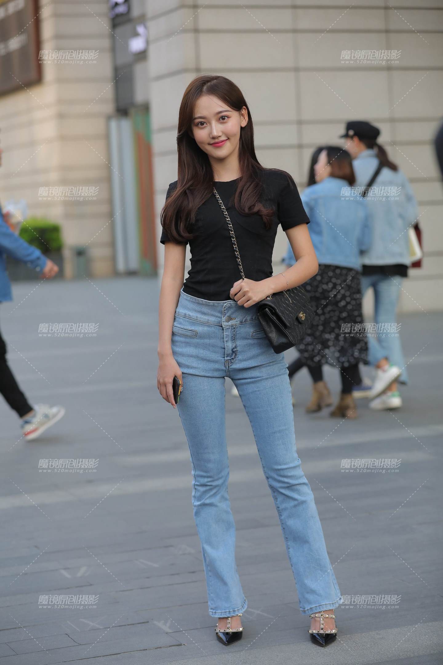 图片[5]-整条街最出众的小姐姐-街拍流行馆