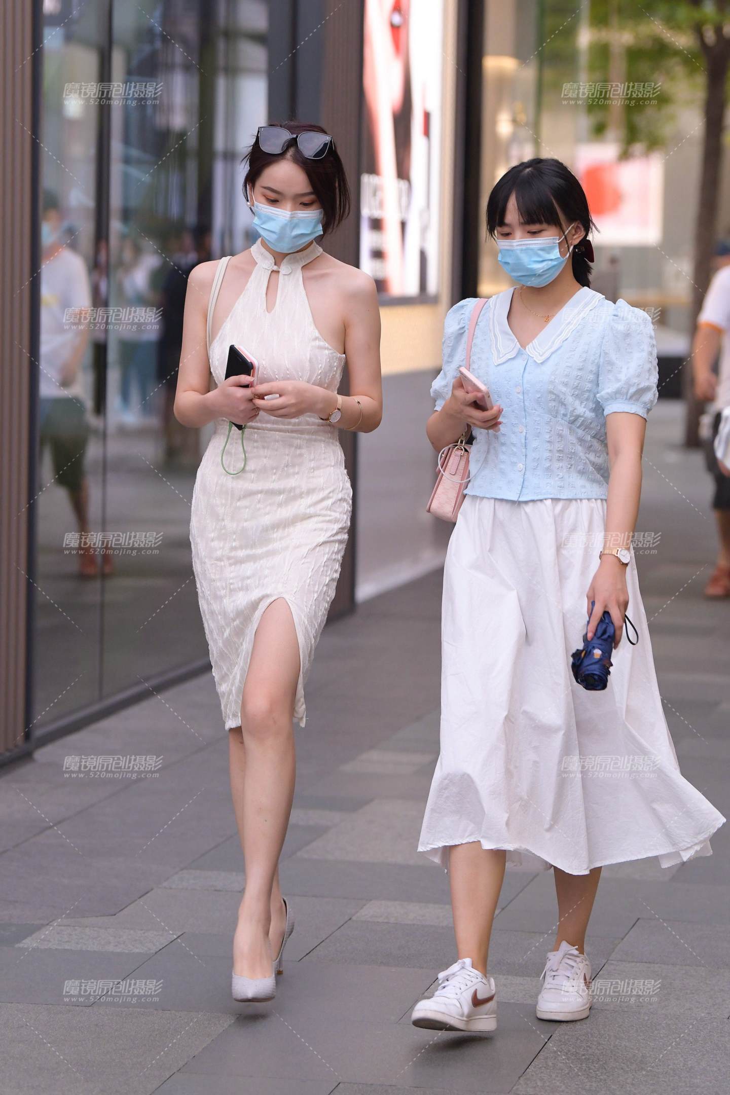 图片[1]-好身材的高跟美女-街拍流行馆
