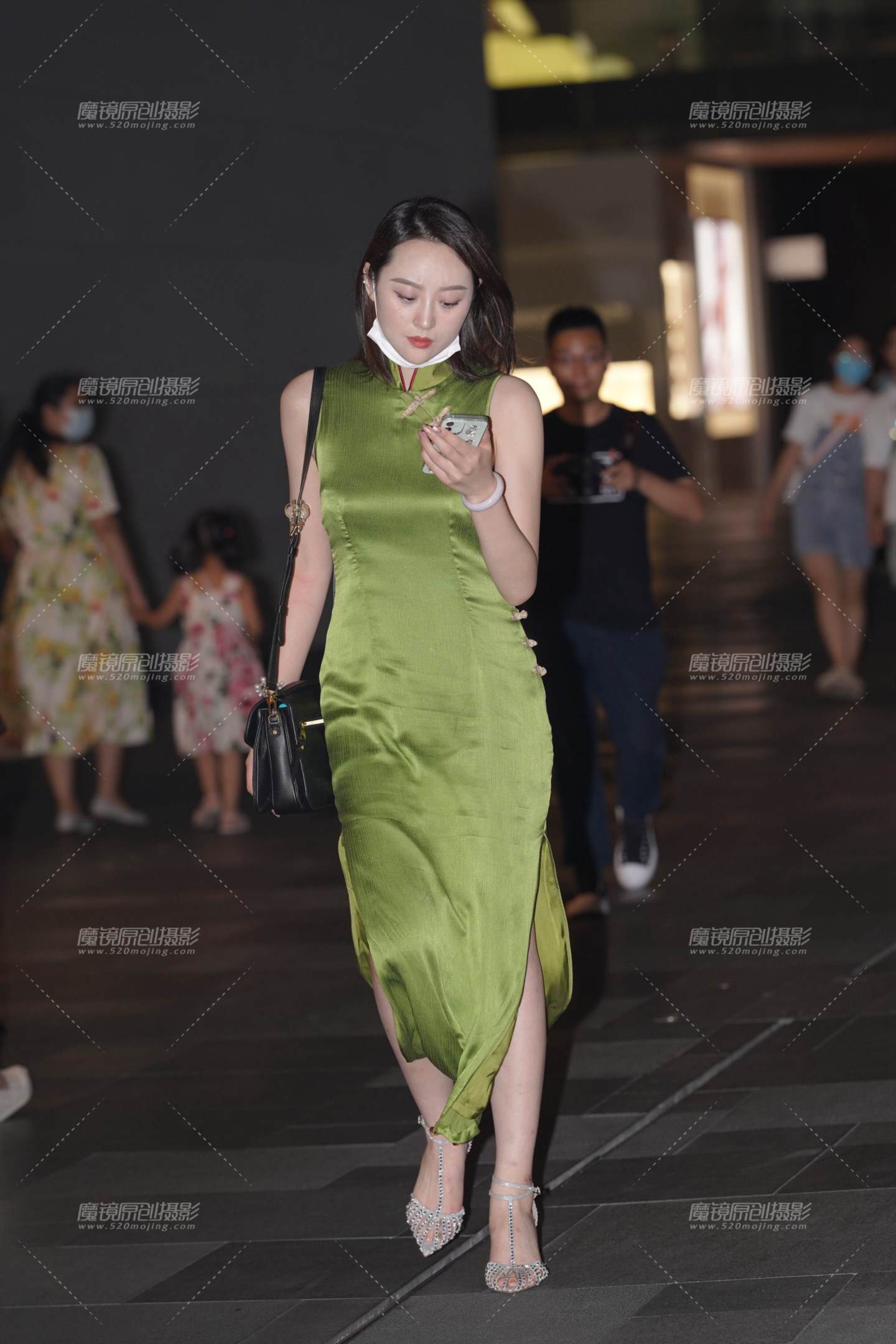图片[3]-长裙美女-街拍流行馆