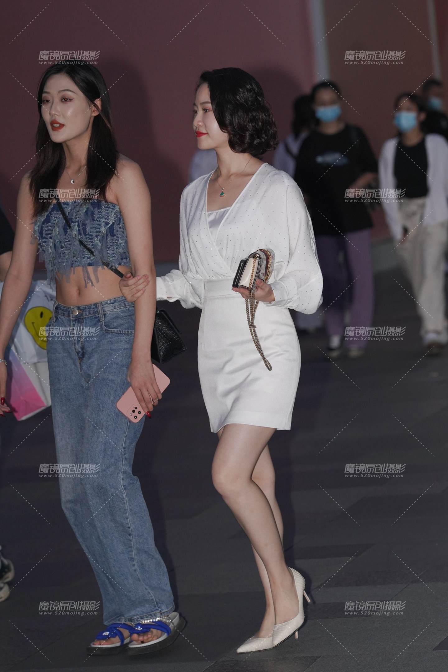 图片[3]-白裙美腿 青春俏美-街拍流行馆