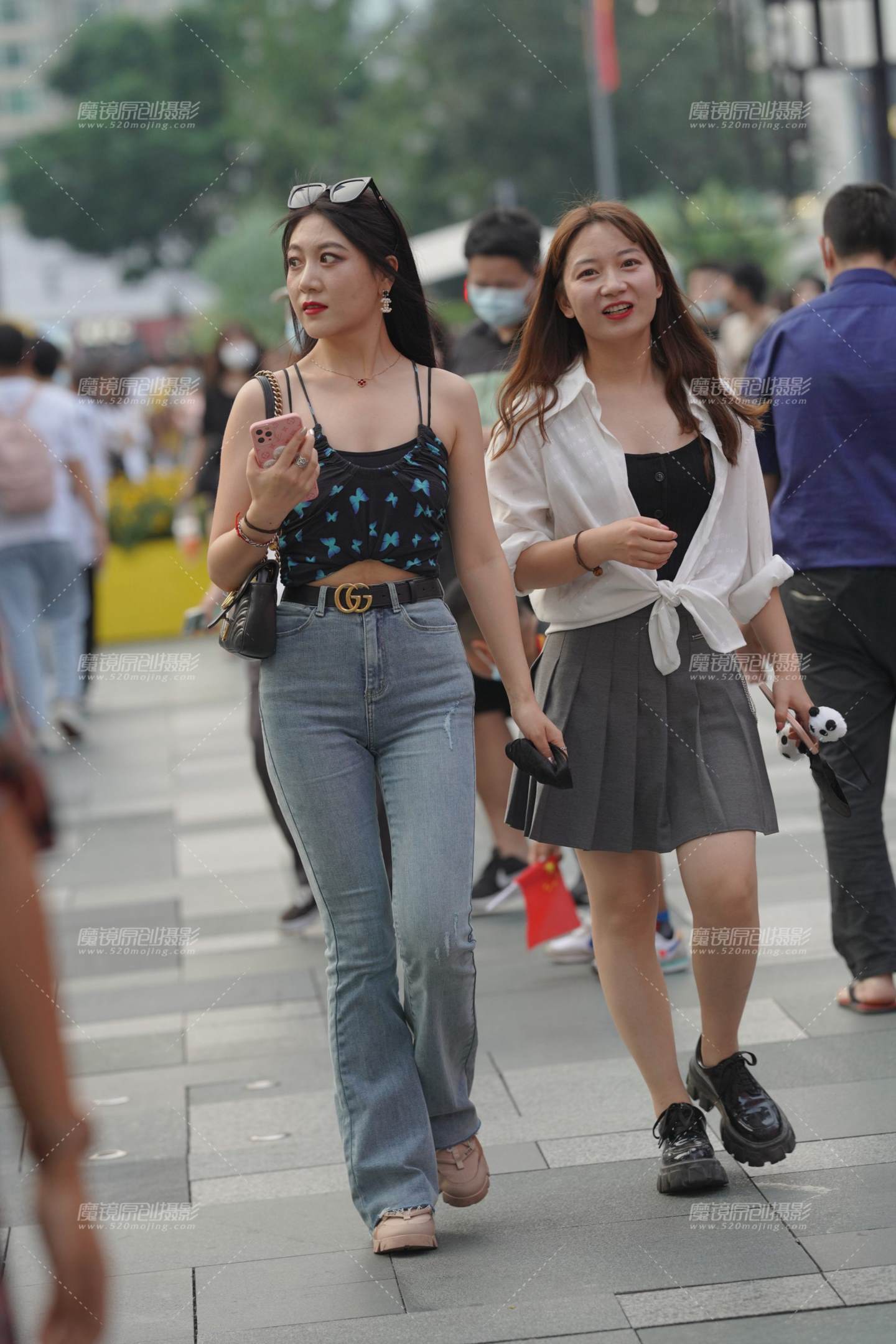 图片[1]-紧牛小姐姐 身材真美好-街拍流行馆
