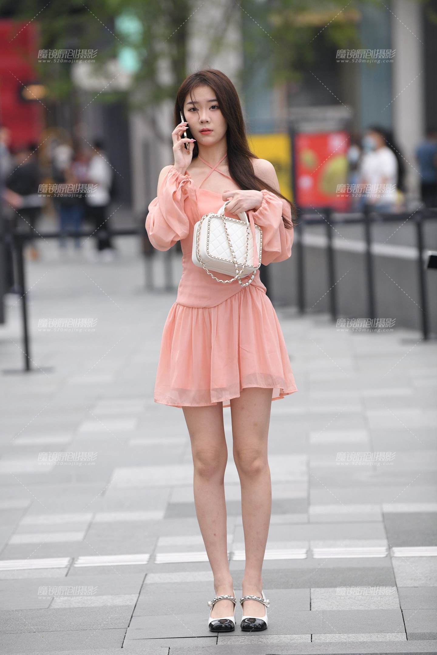 图片[3]-粉色女孩~-街拍流行馆