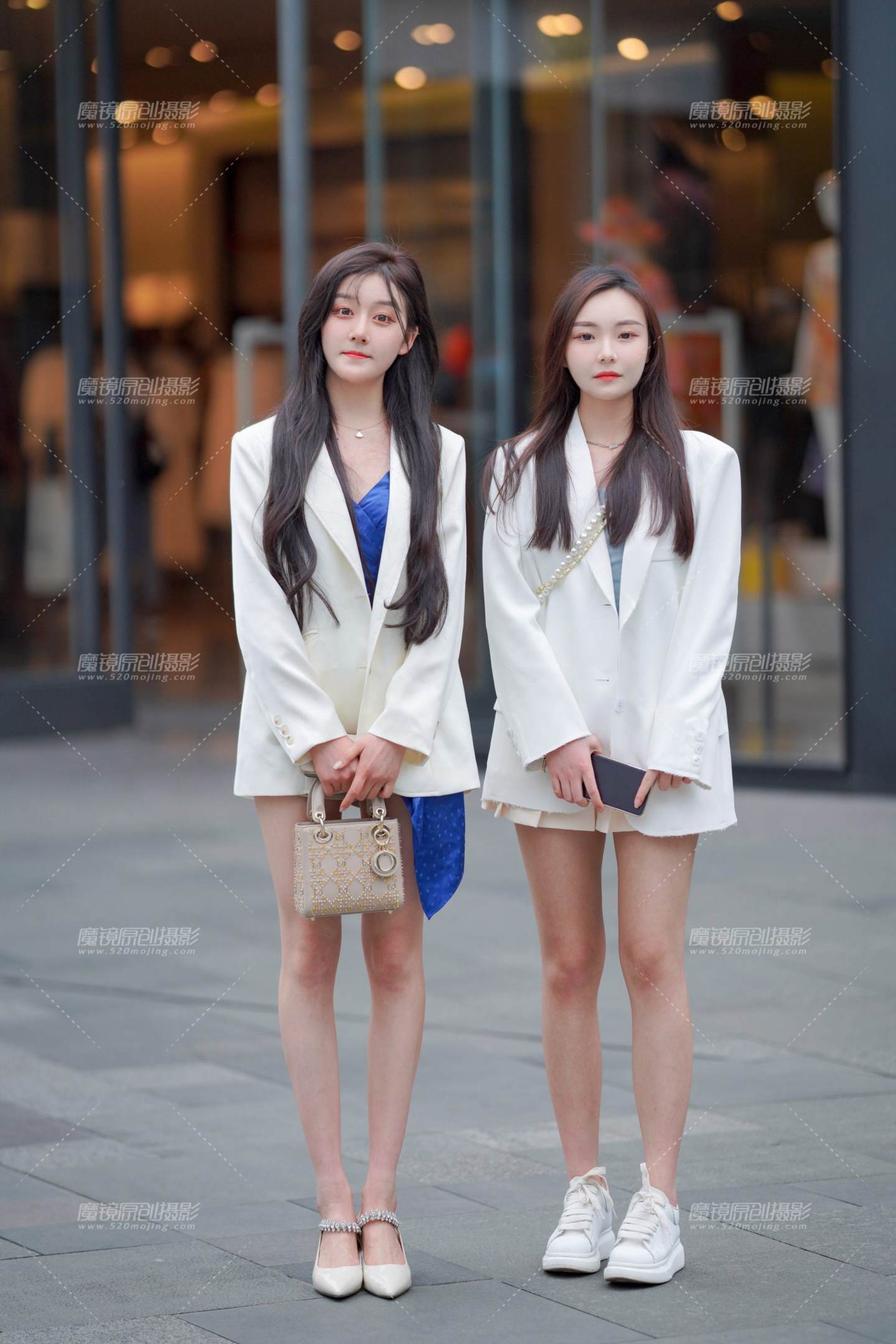 图片[1]-碧玉年华 花间美人-街拍流行馆