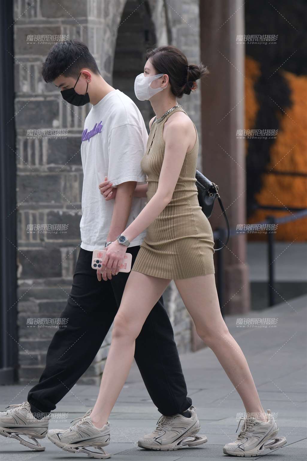 图片[5]-卡其色包臀裙-街拍流行馆