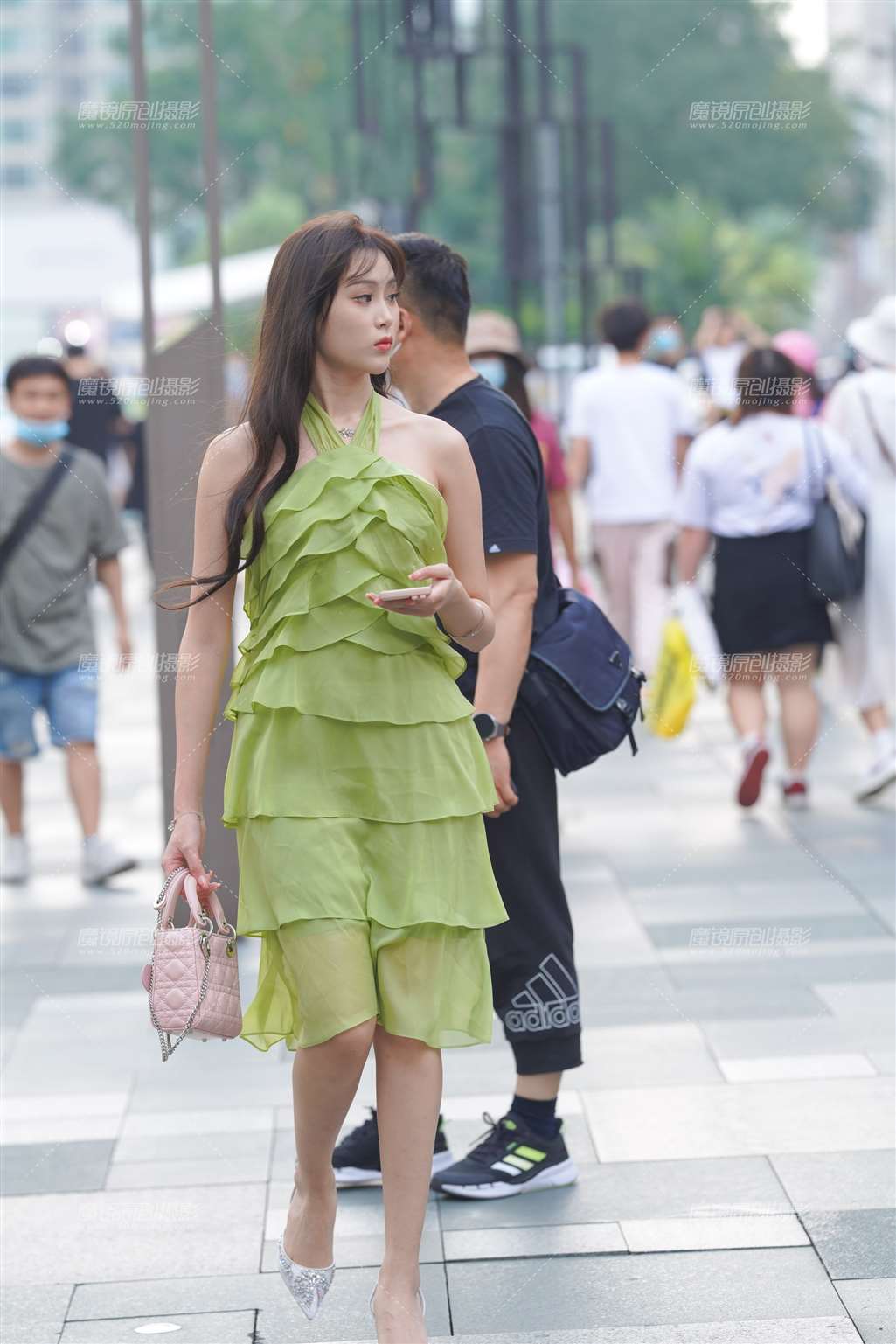 图片[5]-靓丽优雅的女孩-街拍流行馆
