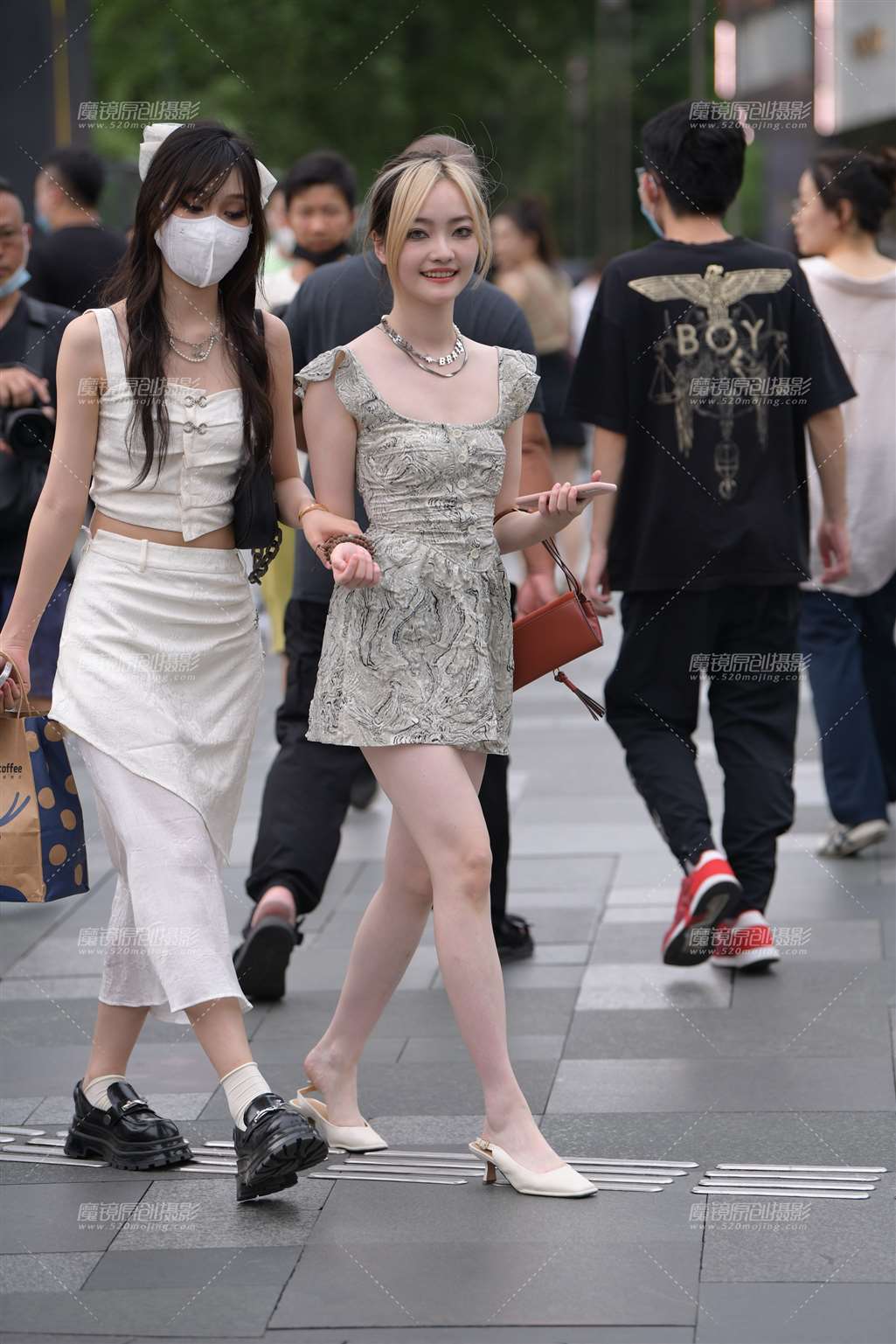 图片[5]-牛奶白皙美腿闺女-街拍流行馆