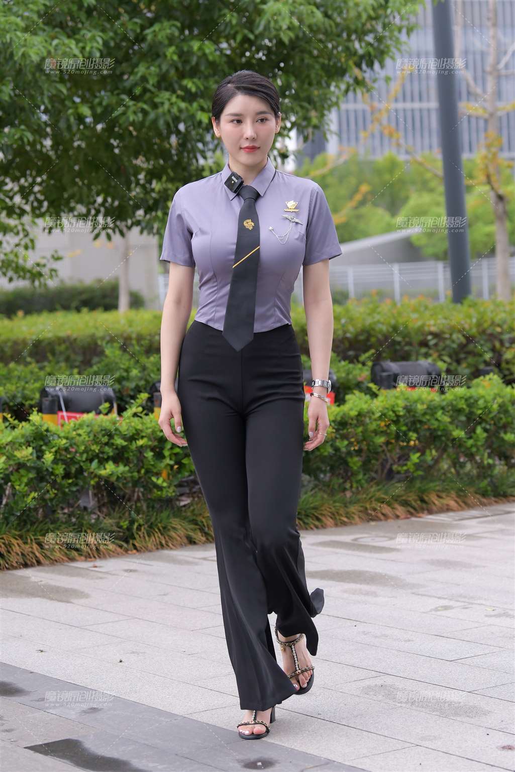 图片[1]-美丽的女裁判-2-街拍流行馆