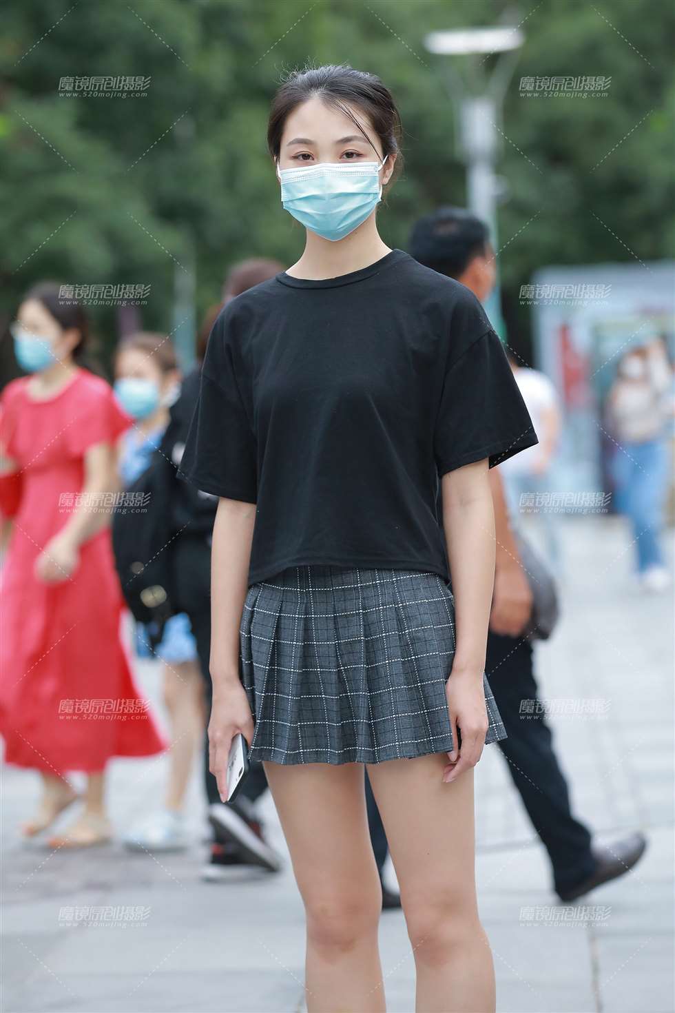 图片[5]-热裤裙小姐姐-街拍流行馆