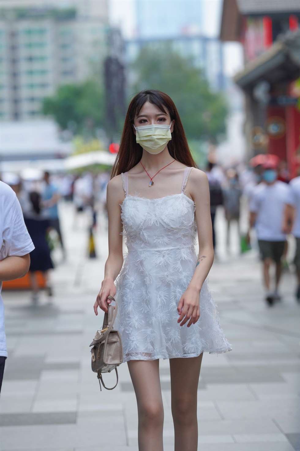图片[5]-牛男街拍白长直小仙女好美的腿-街拍流行馆