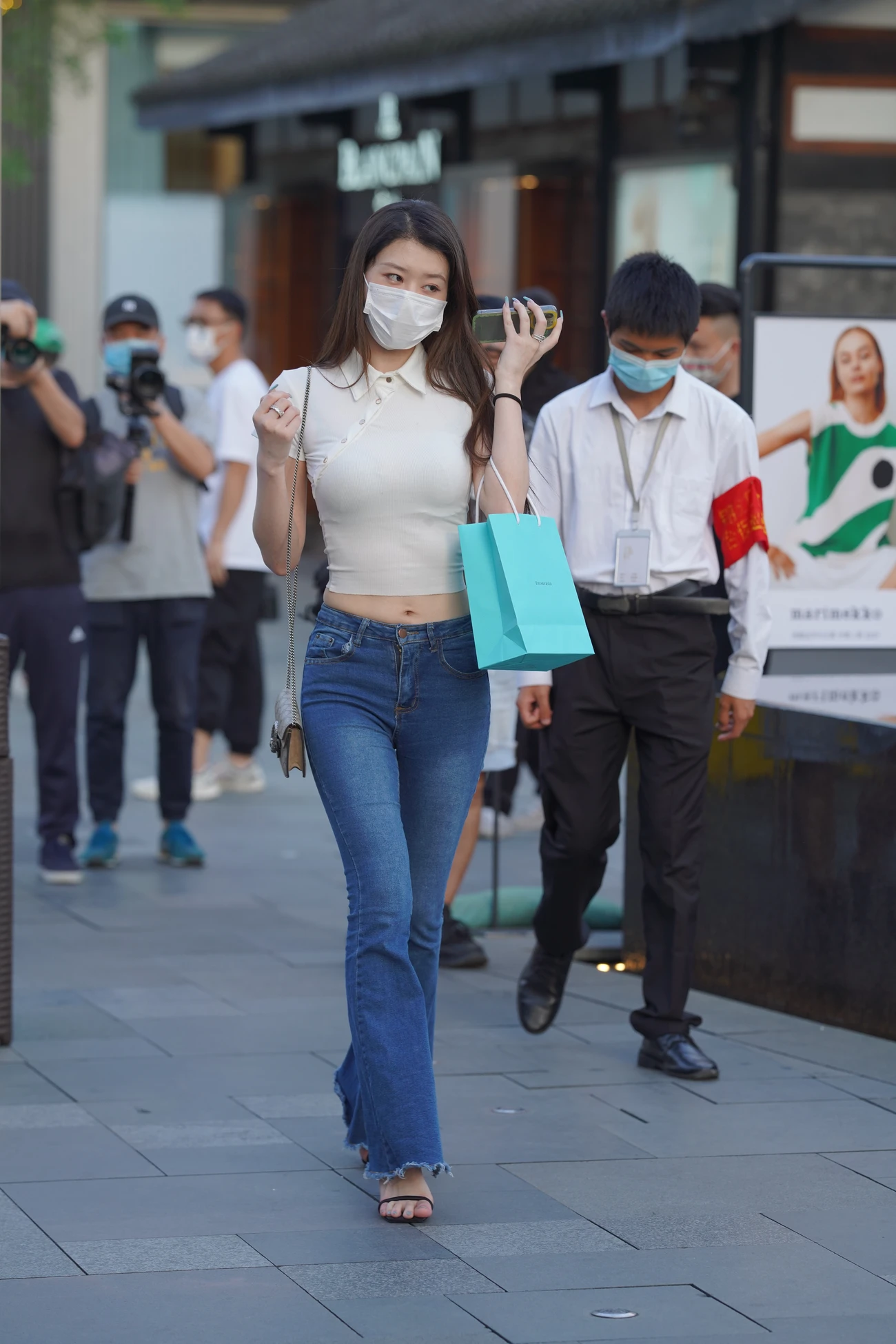 图片[5]-街拍牛仔裤长腿美女-街拍流行馆