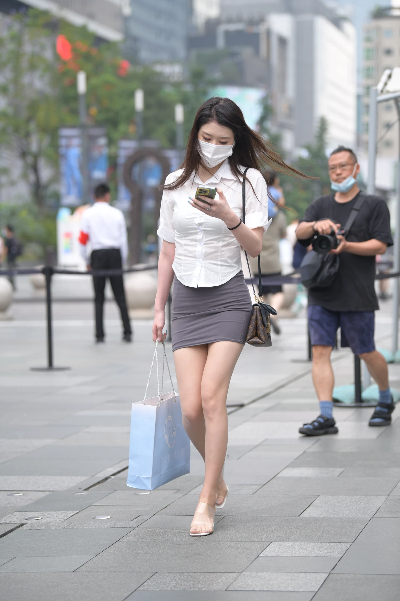 图片[4]-气质收腰温迪肉丝美女-街拍流行馆