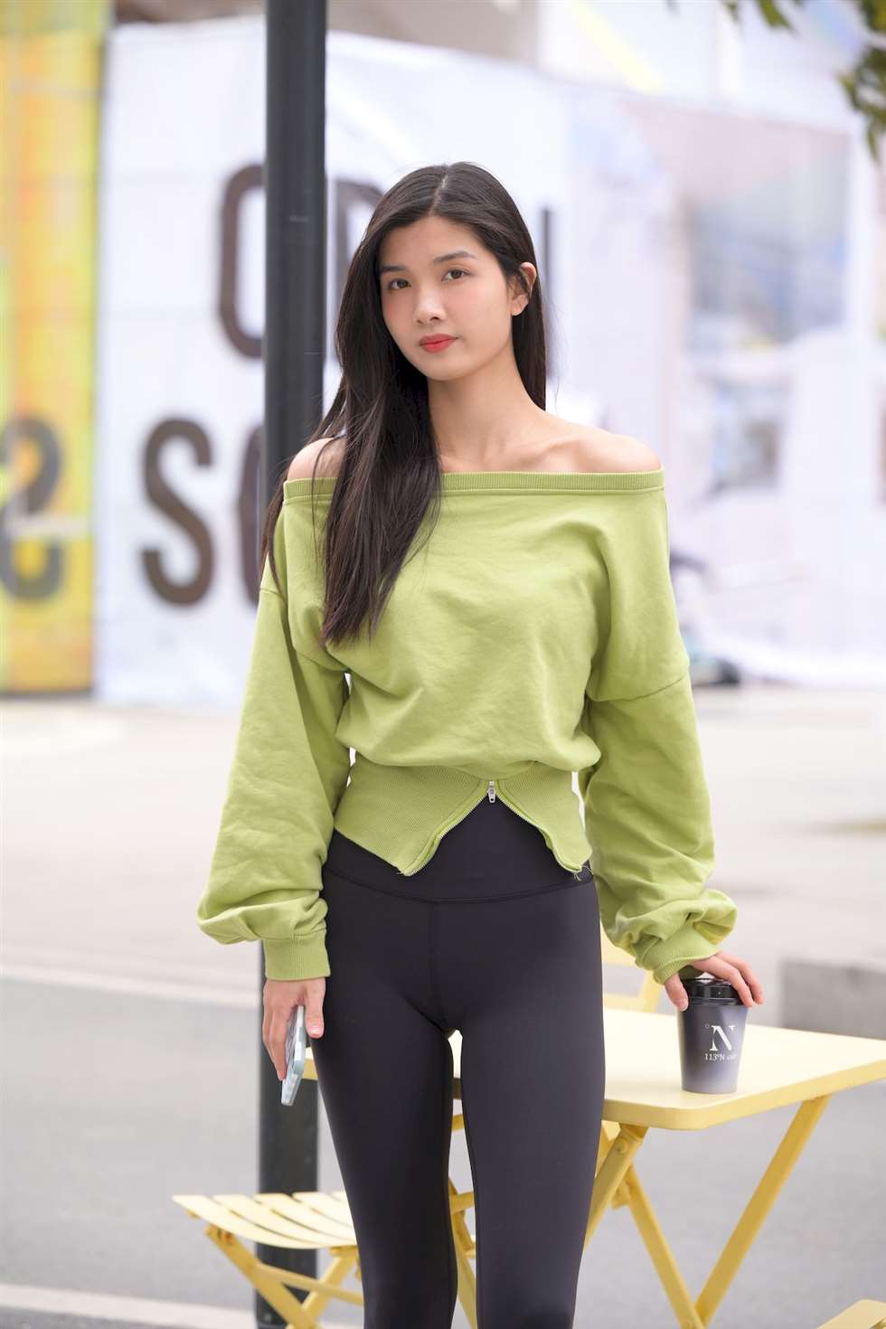 图片[3]-魂魂摄影作品绿衣女孩-街拍流行馆